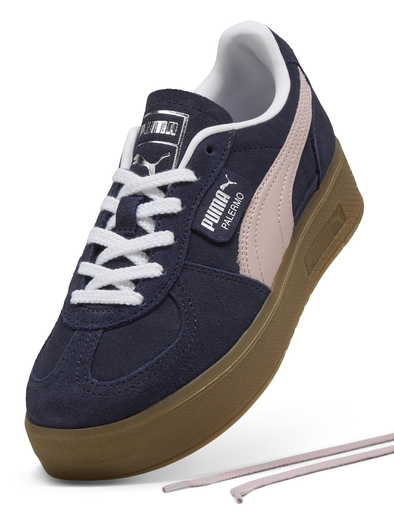 Image 5 of 6 of Puma Women's Palermo Elevata Trainers - Navy