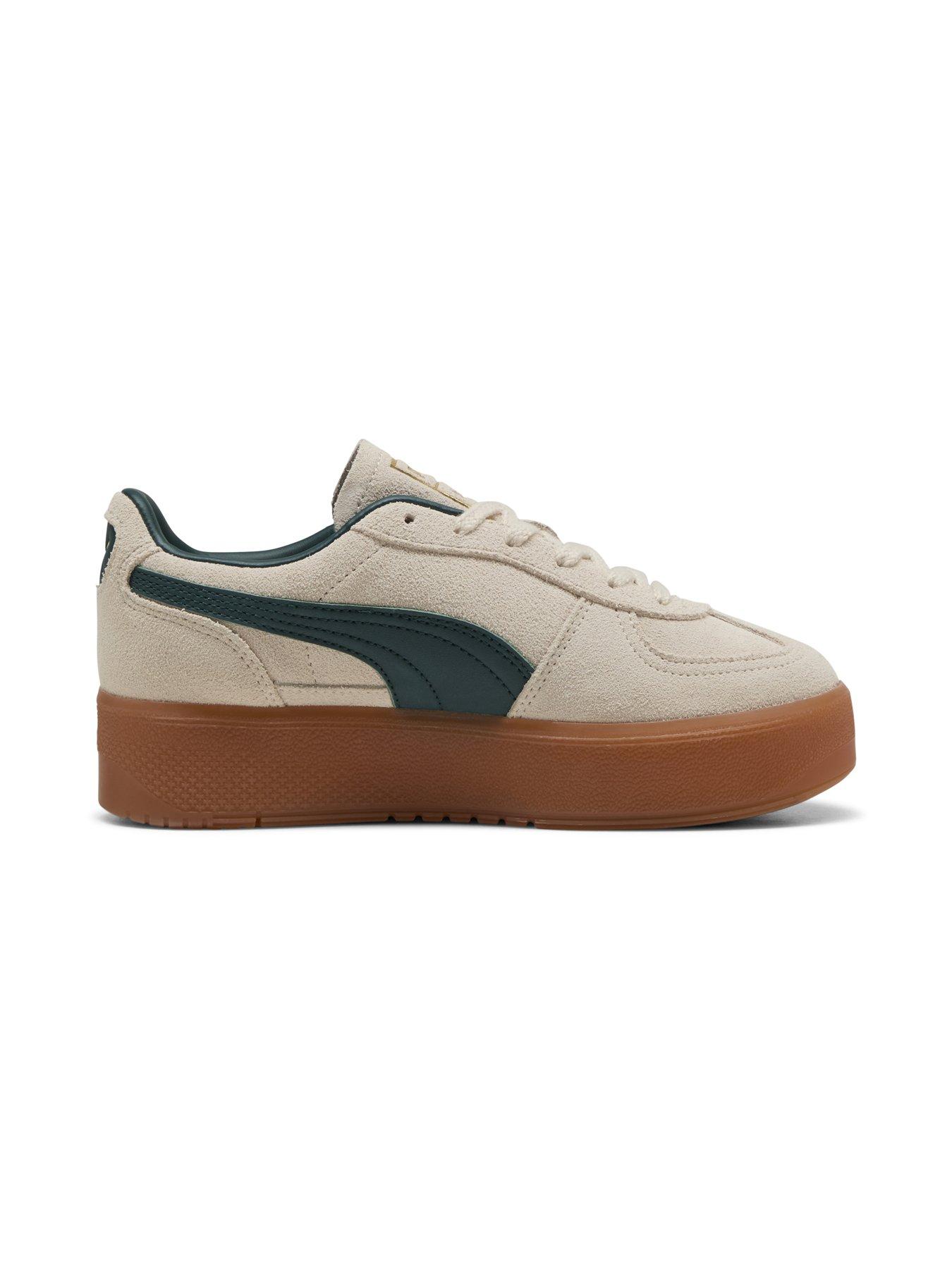 Image 6 of 6 of Puma Women's Palermo Elevata Trainers - Green