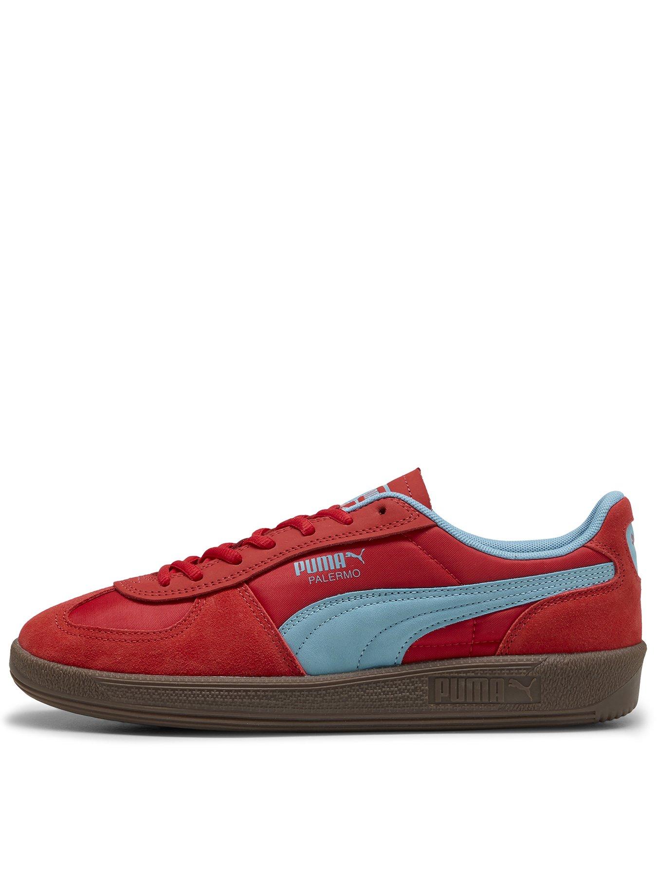 Puma Women's Palermo Tongue Trainers - Red