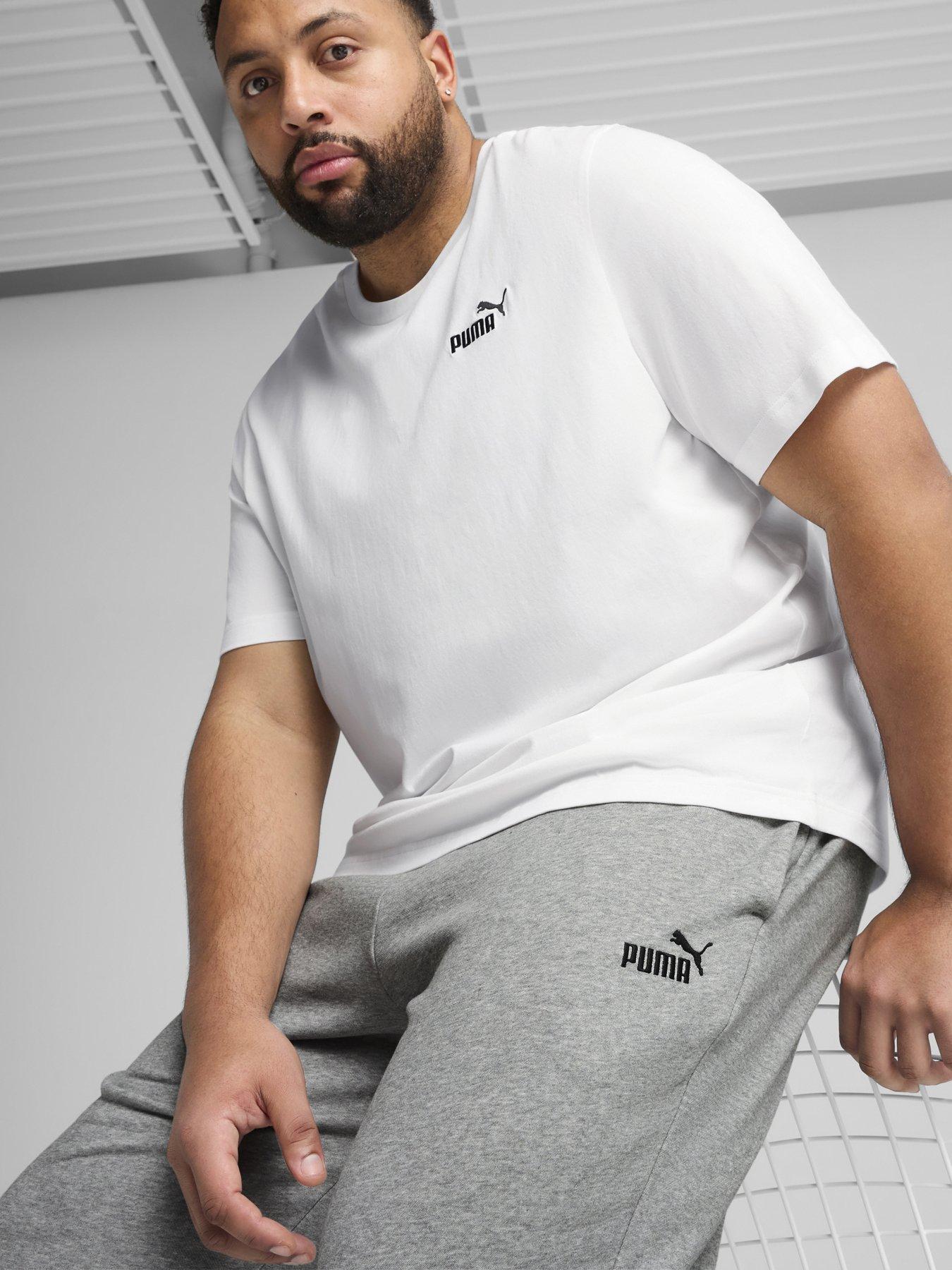 Image 6 of 6 of Puma Mens Essentials No 1 Logo Sweatpants - Grey