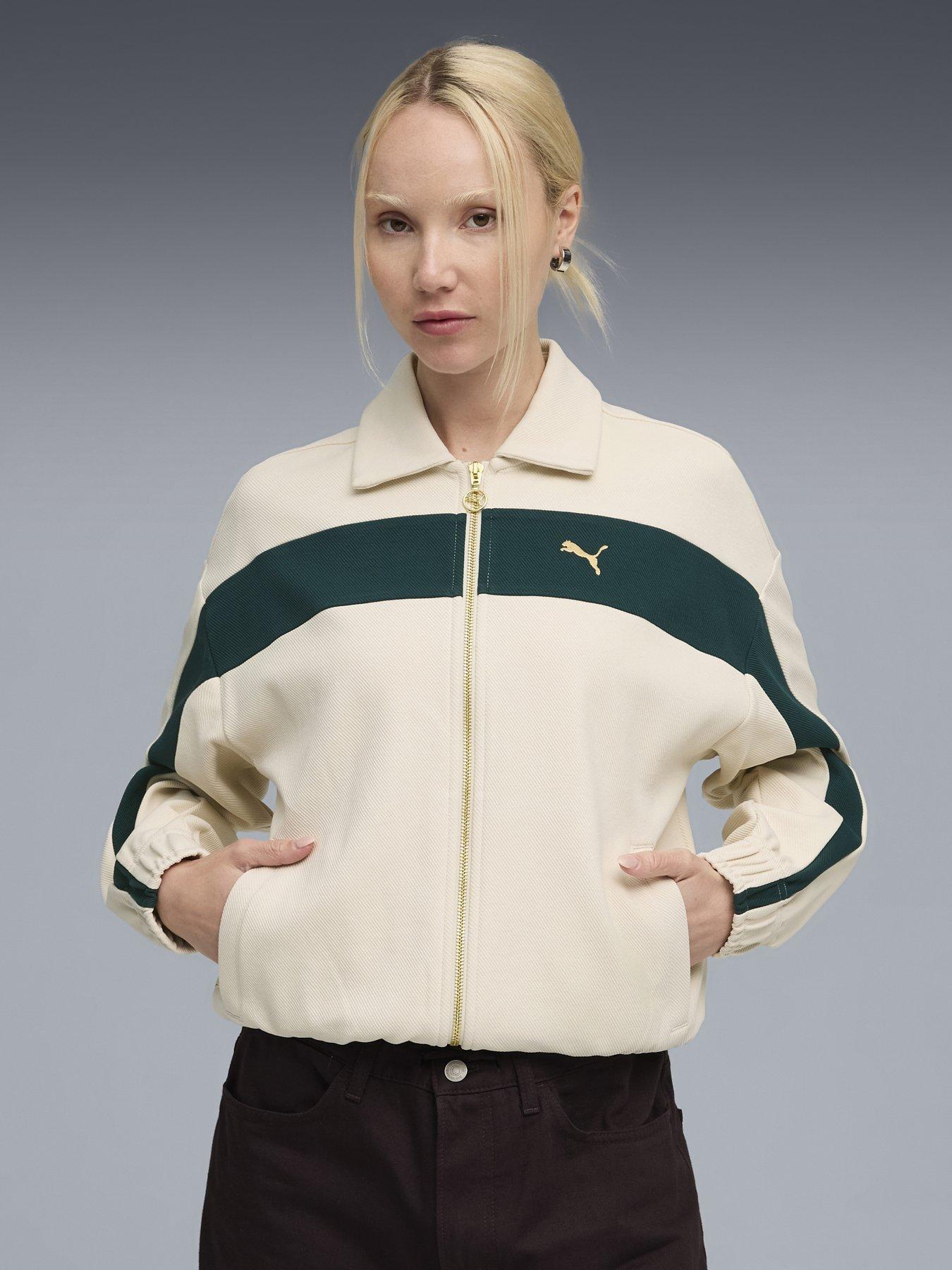 Puma Relaxed Track Jacket - White