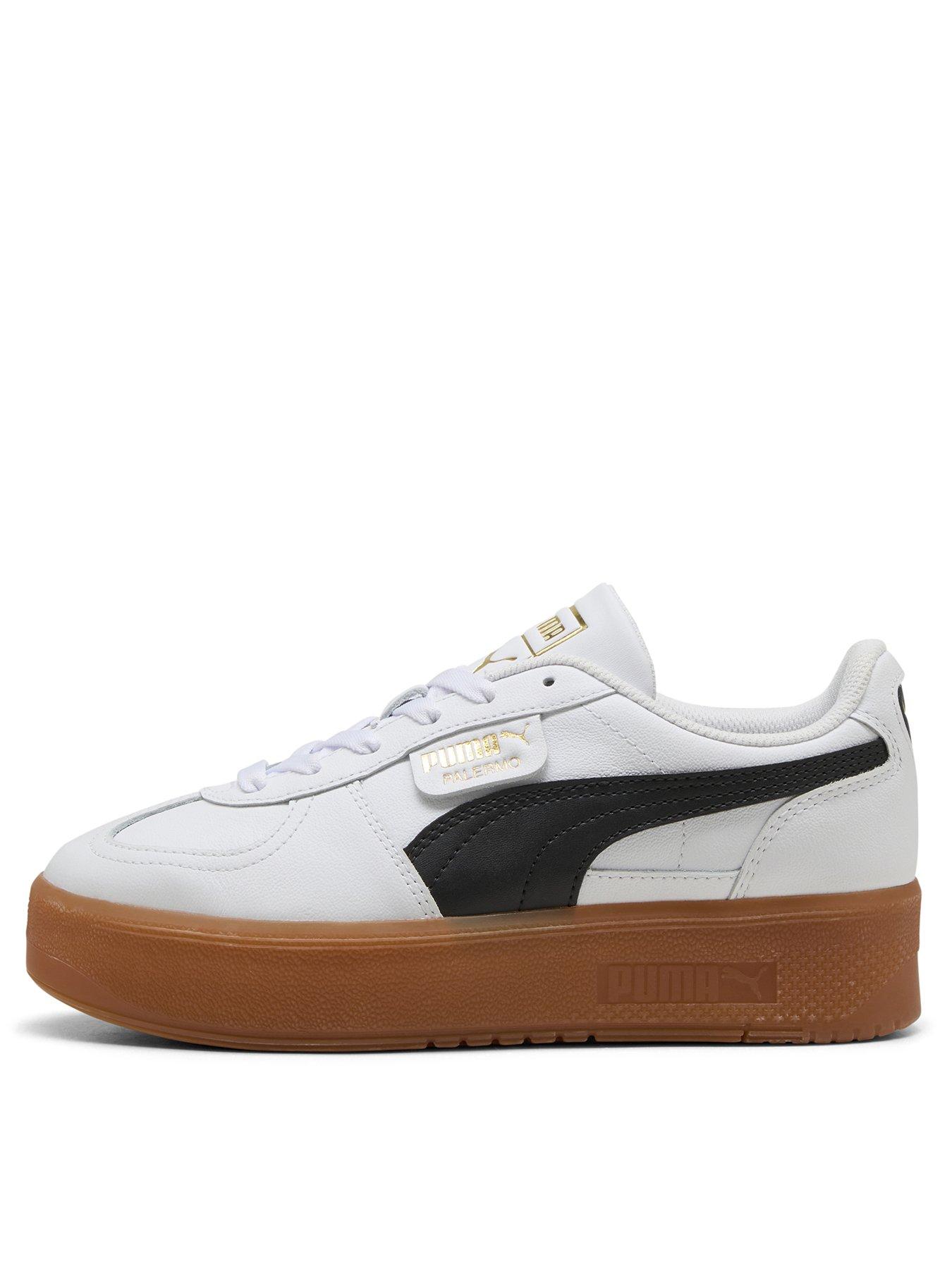 Puma Women's Palermo Elevata Lth Wns Trainers - White