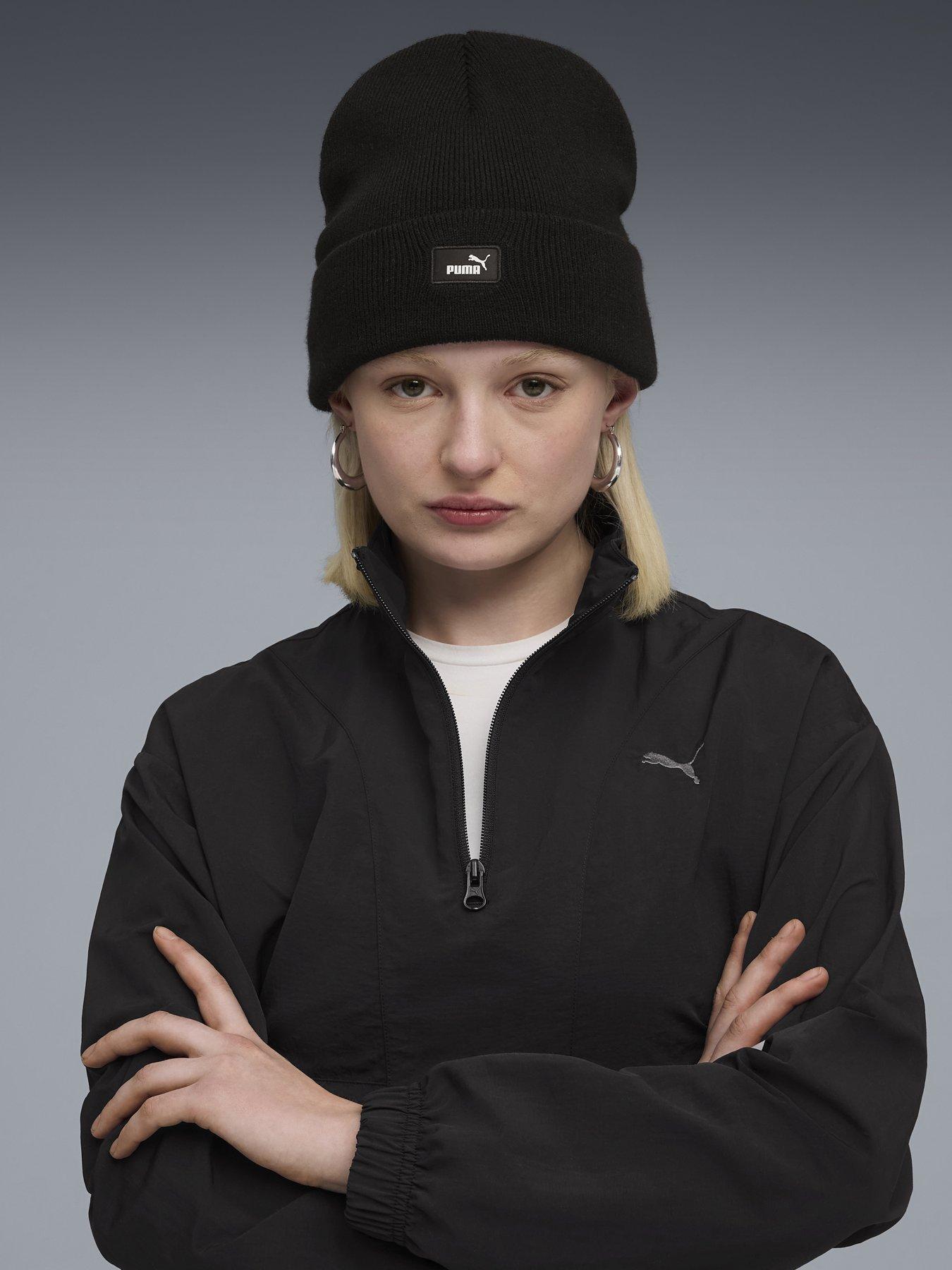 Image 2 of 4 of Puma Essentials Mid Crown Beanie - Black