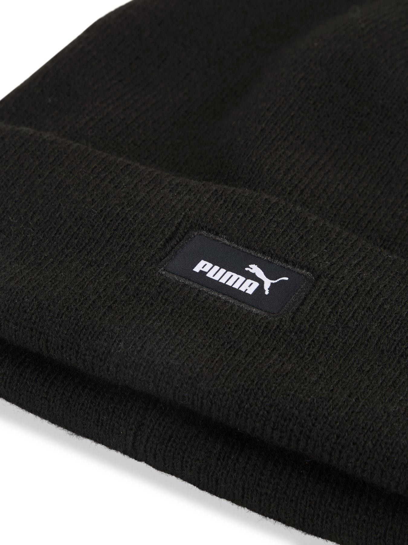 Image 3 of 4 of Puma Essentials Mid Crown Beanie - Black