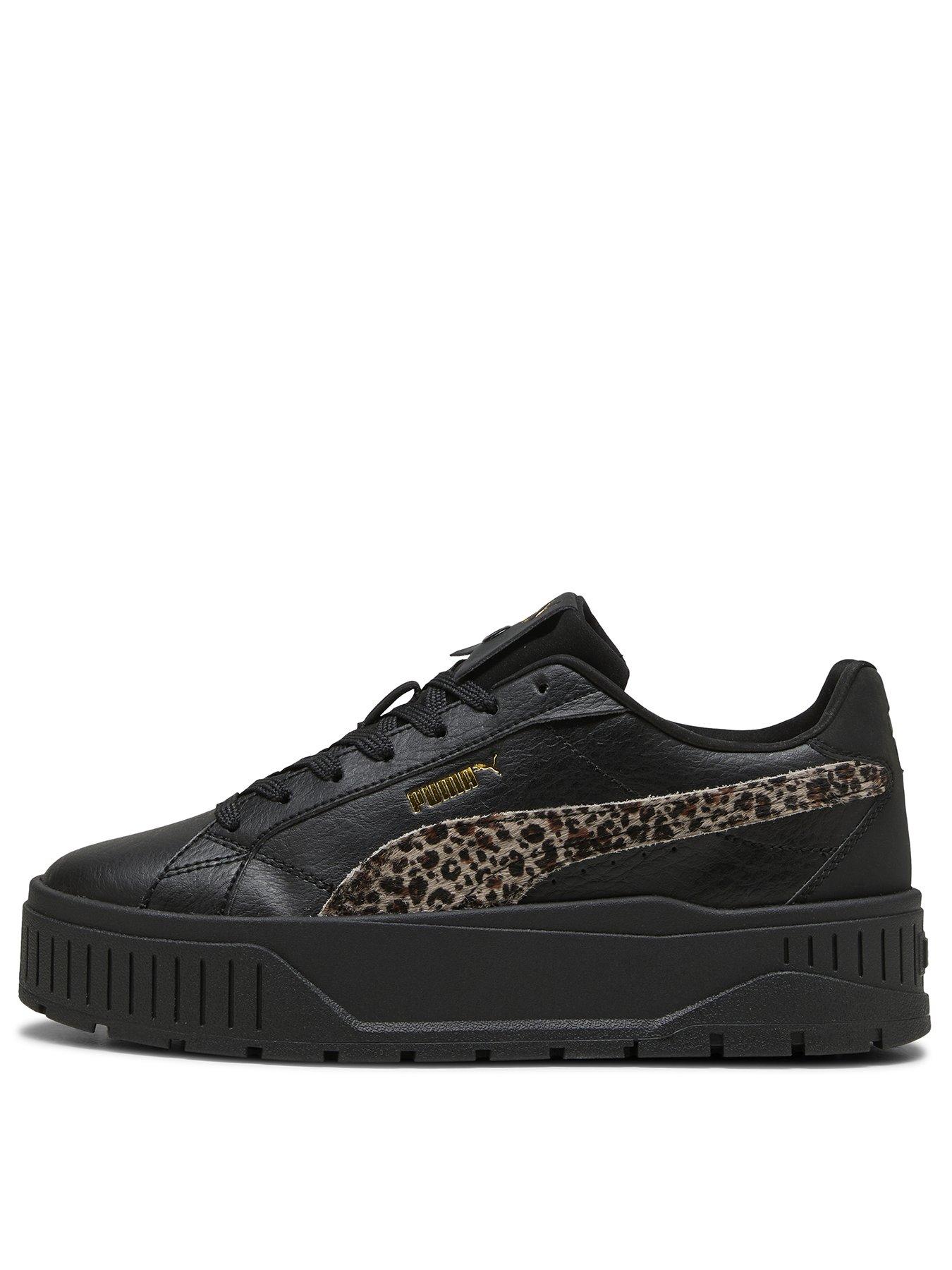 puma-womens-karmen-ii-animal-flair-trainers-black