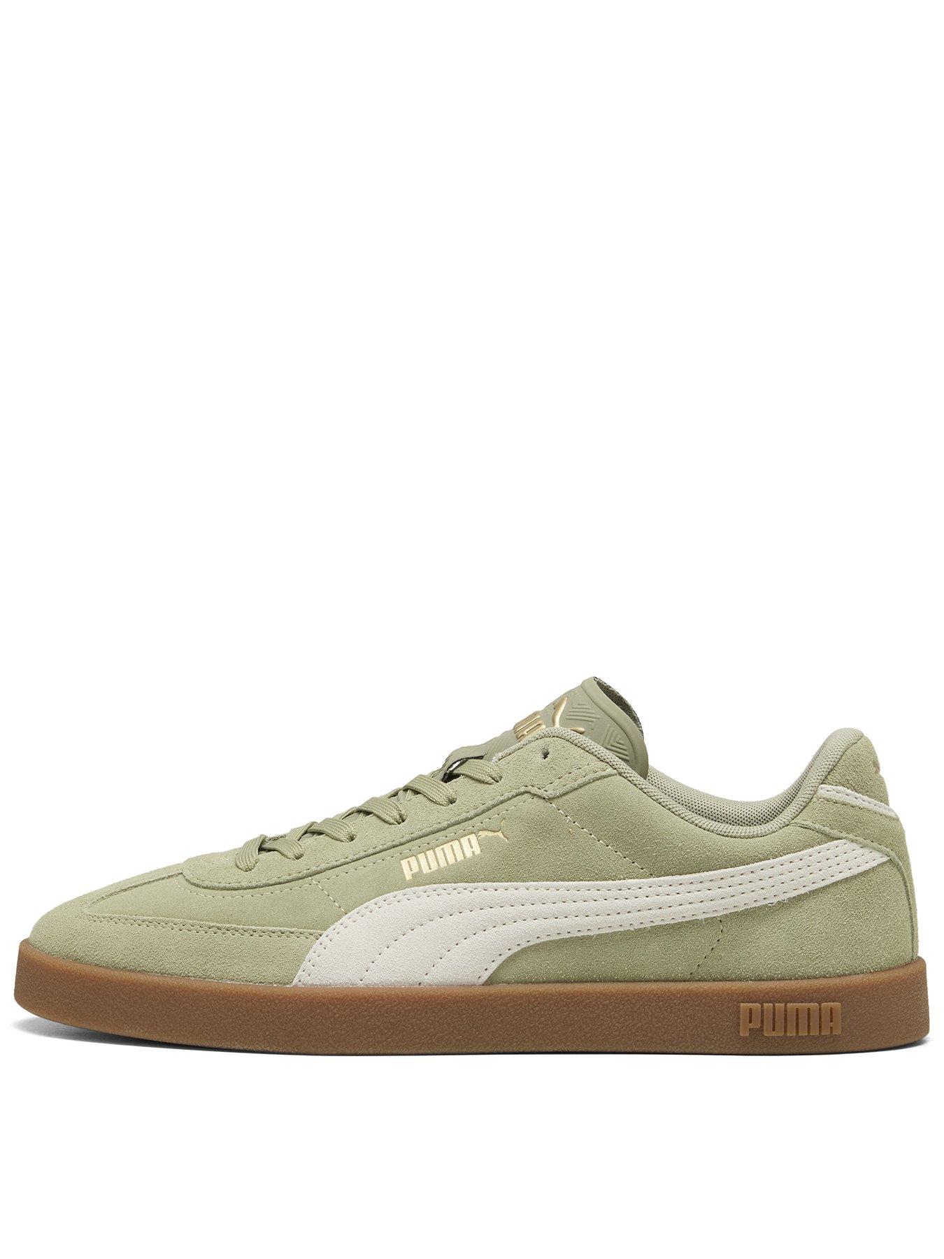 Puma Unisex Club Ii Era Suede Trainers - Green
