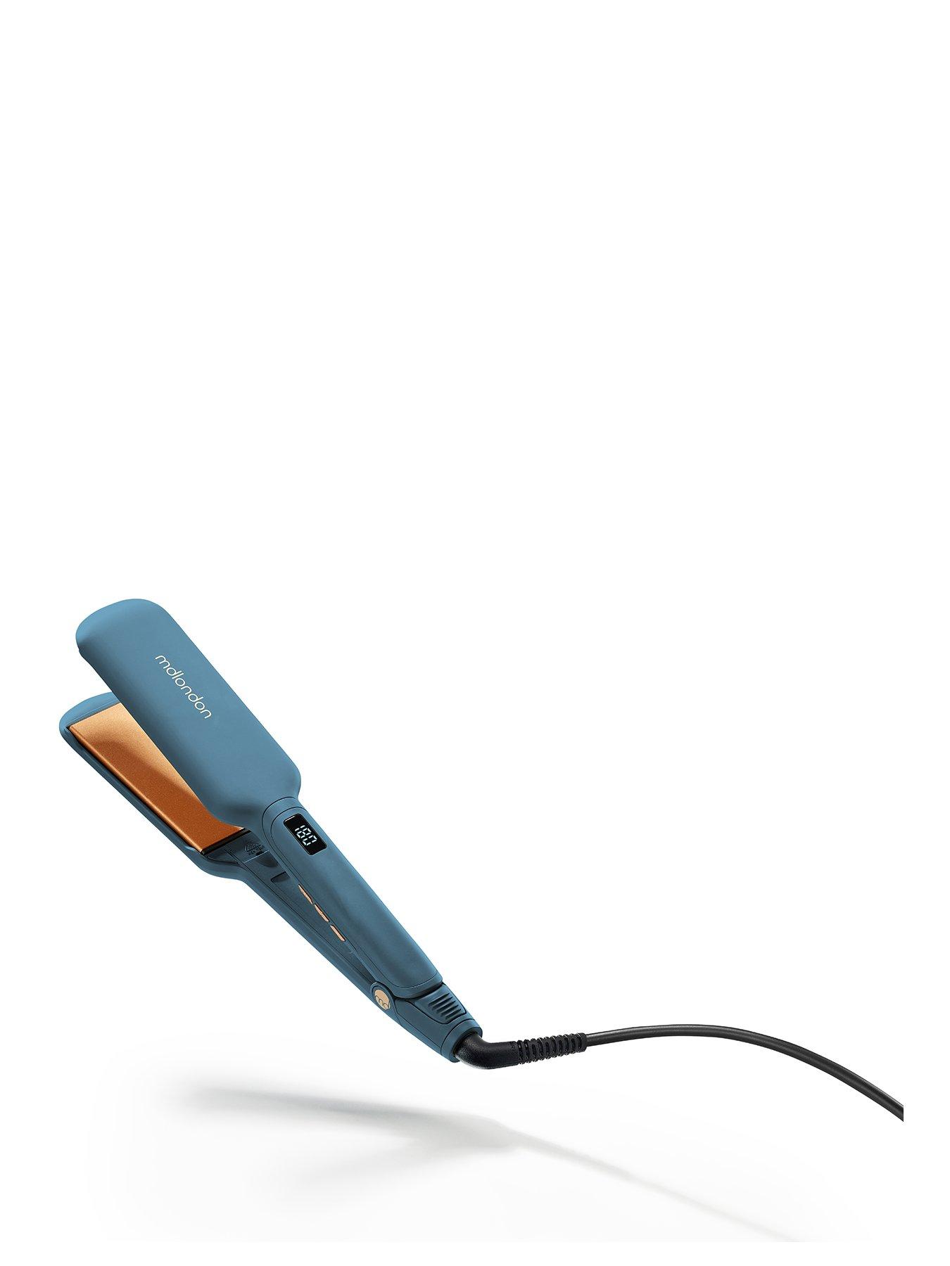 mdlondon-phat-wide-plate-hair-straightener-blue