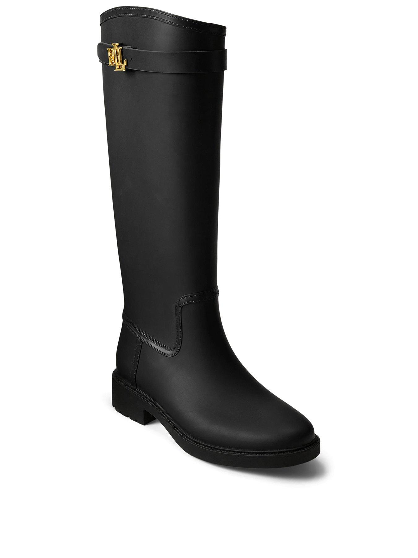 Image 2 of 3 of Lauren by Ralph Lauren Portiah Wellie - Black
