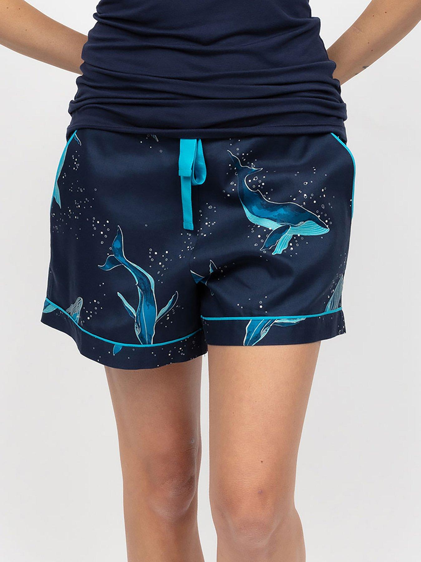 cyberjammies-marina-navy-whale-print-pyjama-shorts-navy