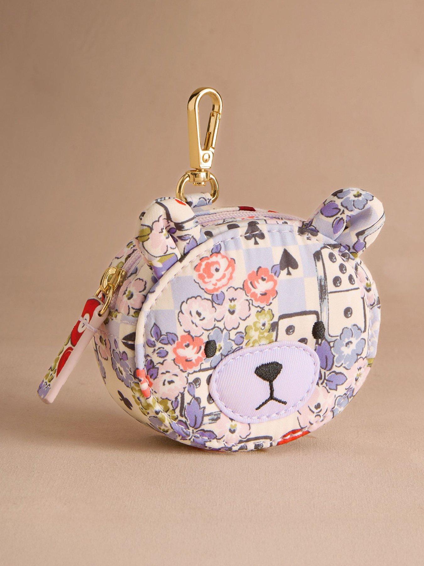 Cath Kidston Younger Girls Bear Purse - Purple