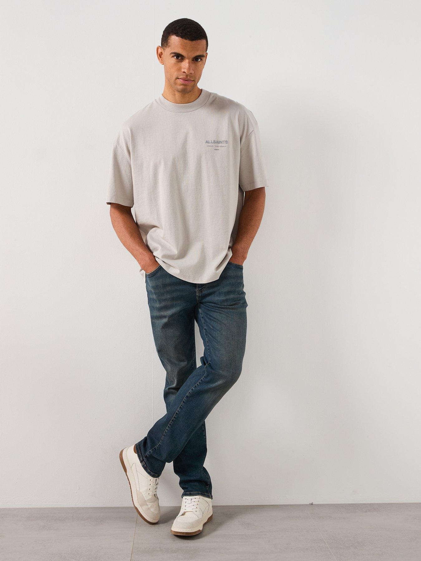 Image 3 of 6 of AllSaints All Saints Sid Skinny Fit Jeans - Blue