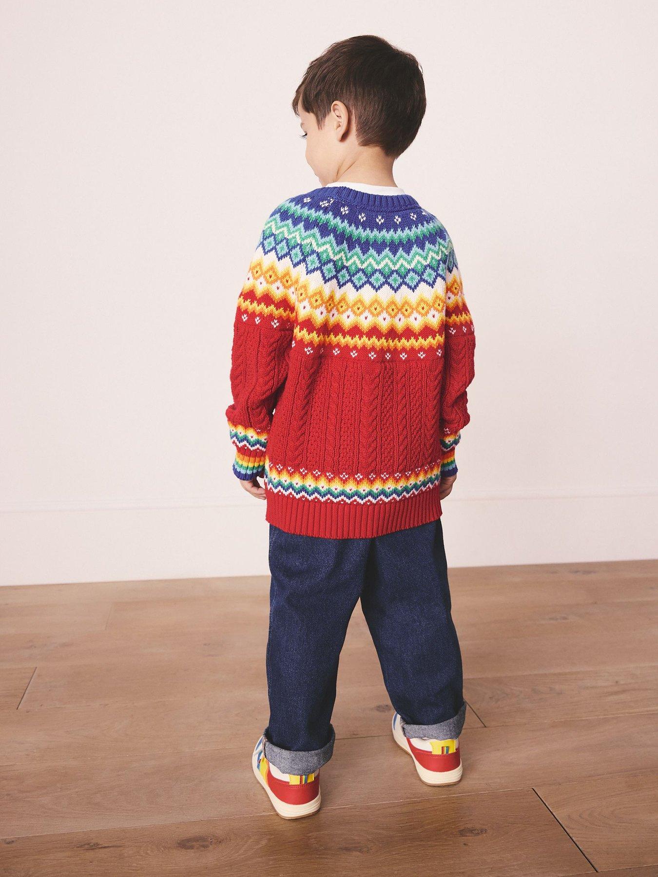 Image 2 of 6 of Little Bird Boys Nordic Jumper - Multi