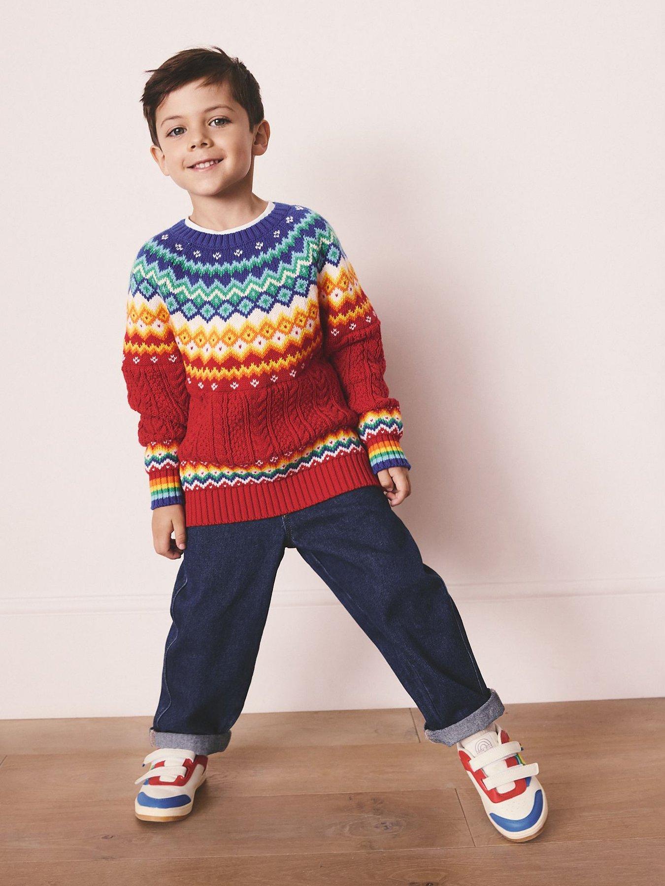 Image 3 of 6 of Little Bird Boys Nordic Jumper - Multi