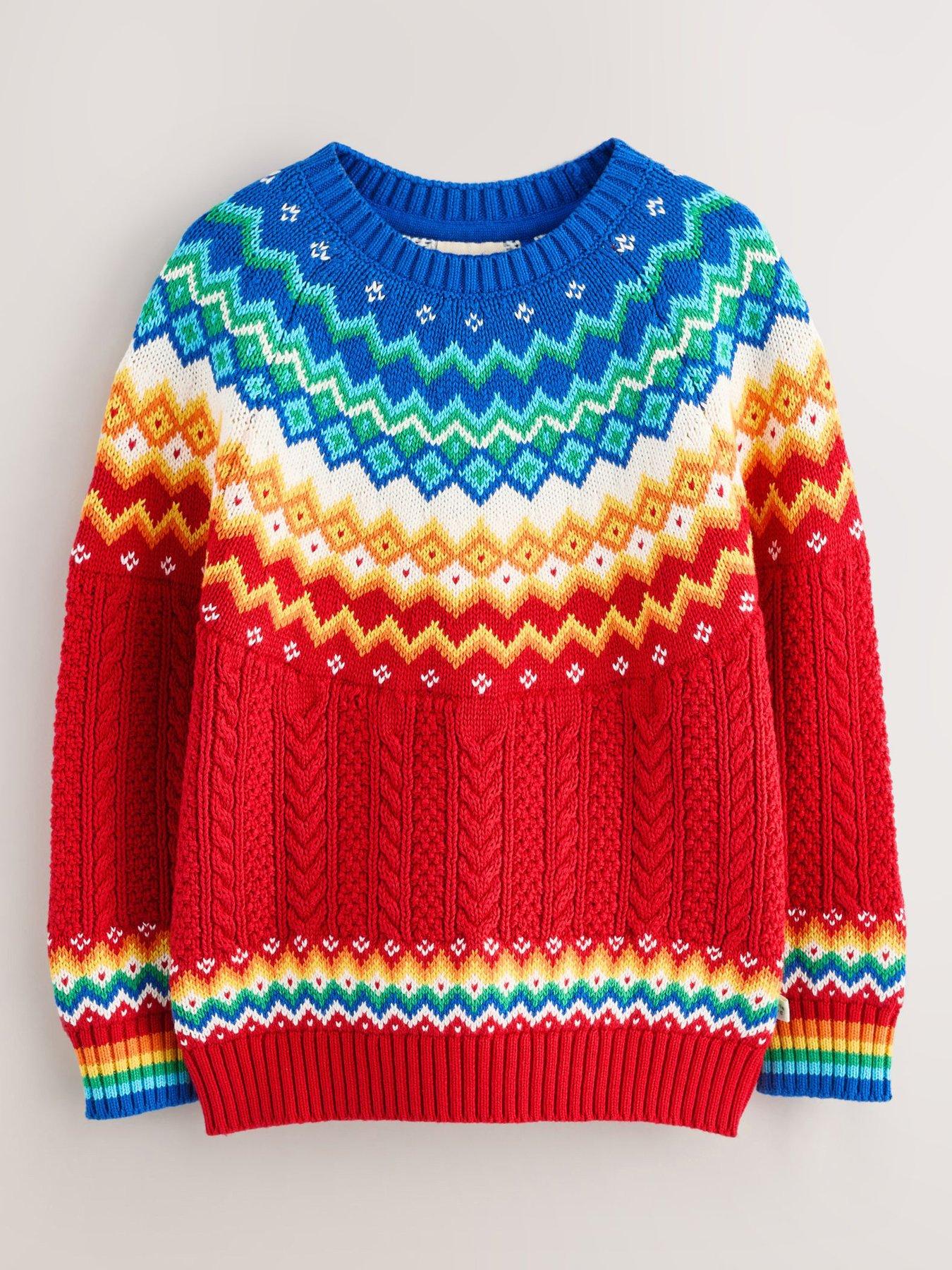 Image 5 of 6 of Little Bird Boys Nordic Jumper - Multi