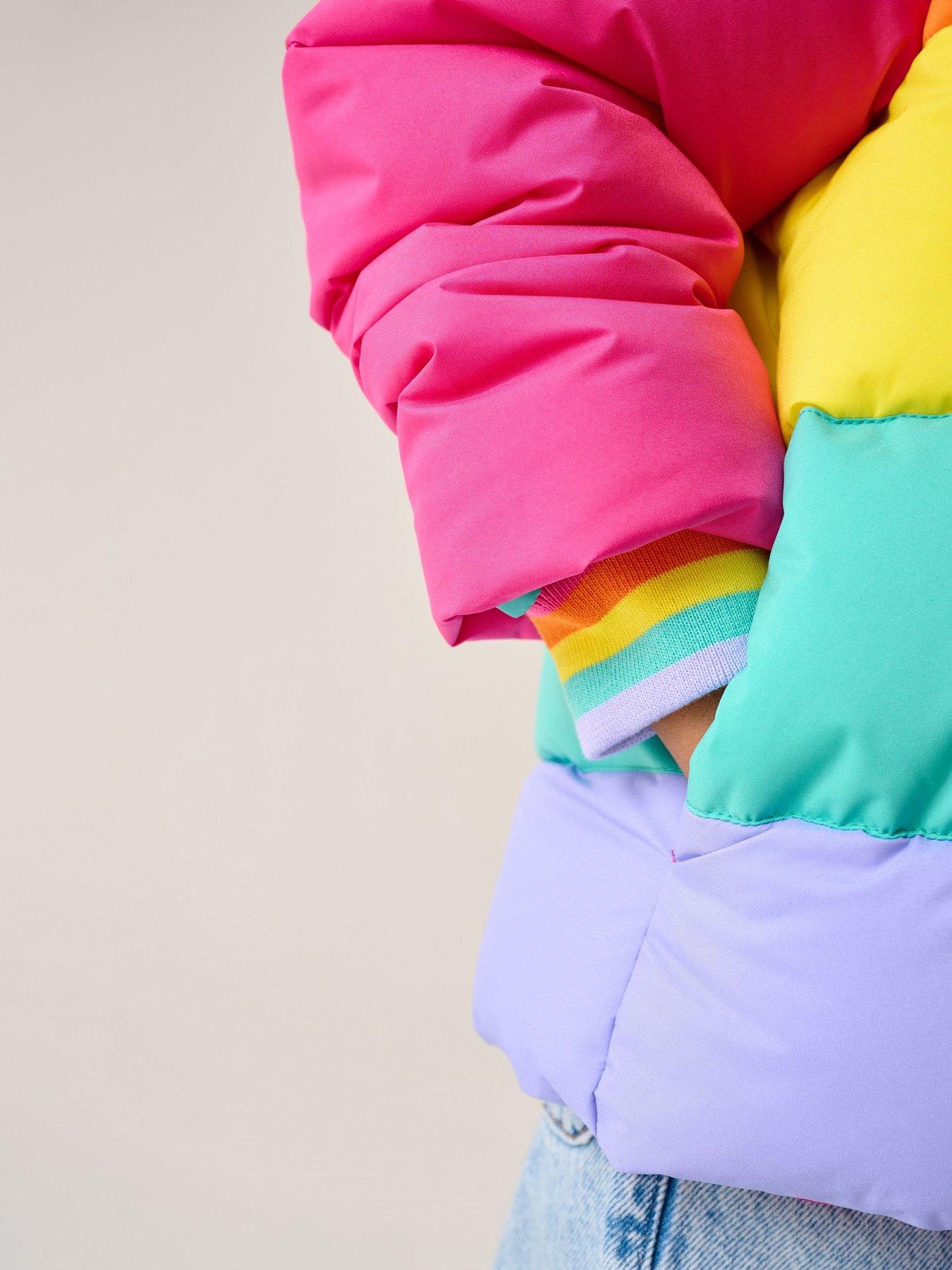 little-bird-girls-rainbow-padded-coat-multioutfit