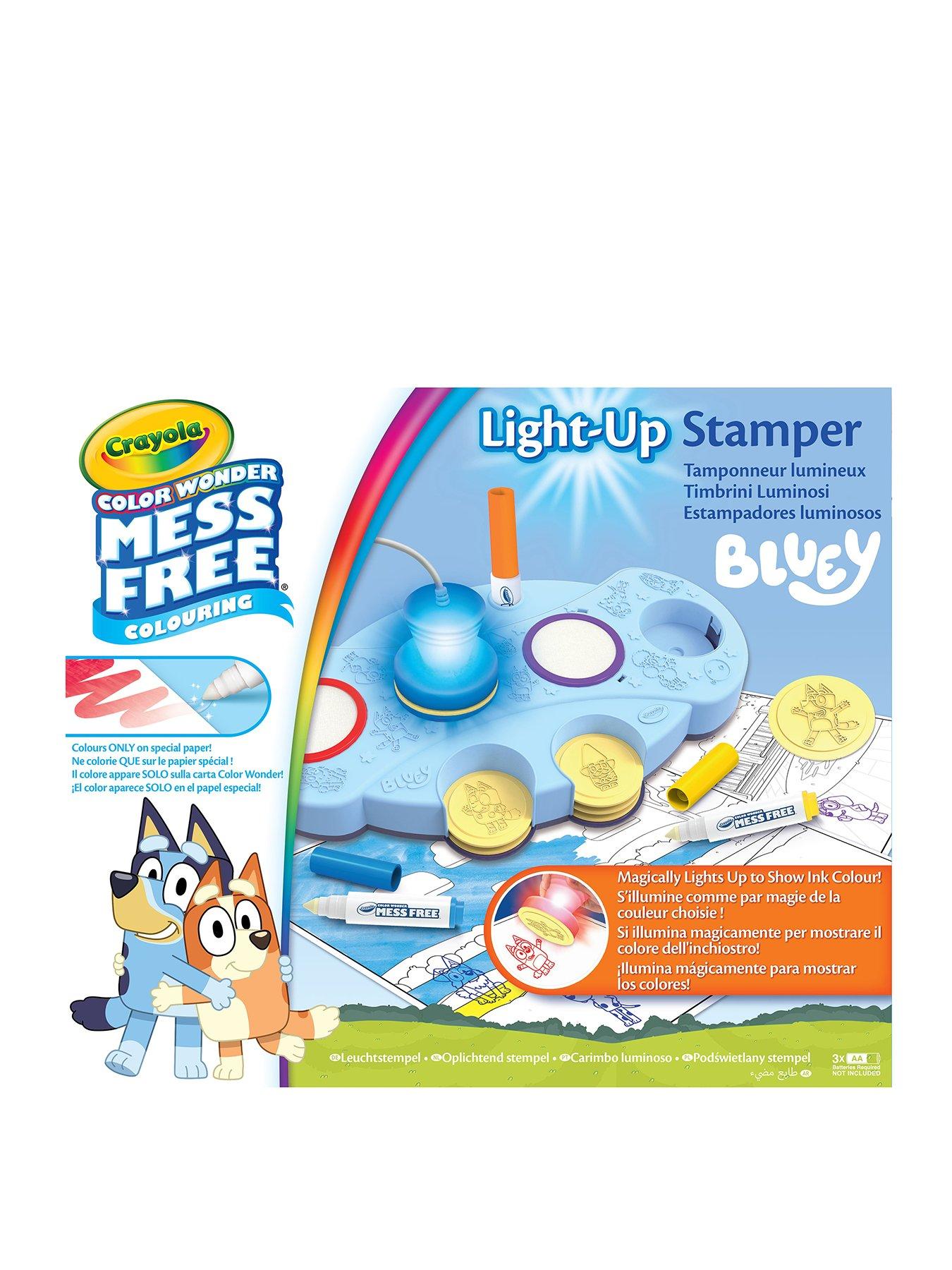 Crayola Bluey Colour Wonder Stamper