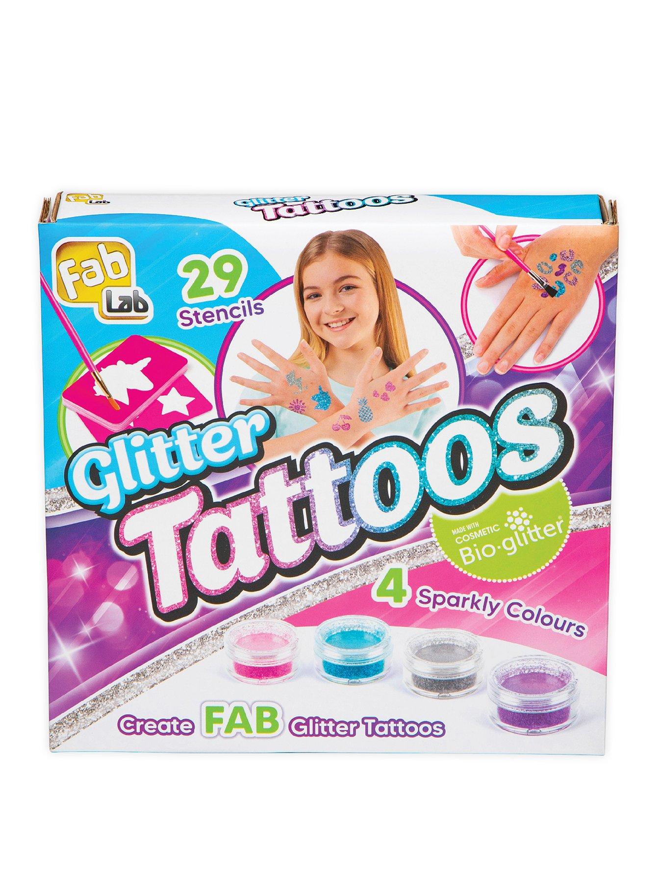 Fab Lab Glitter Tattoos