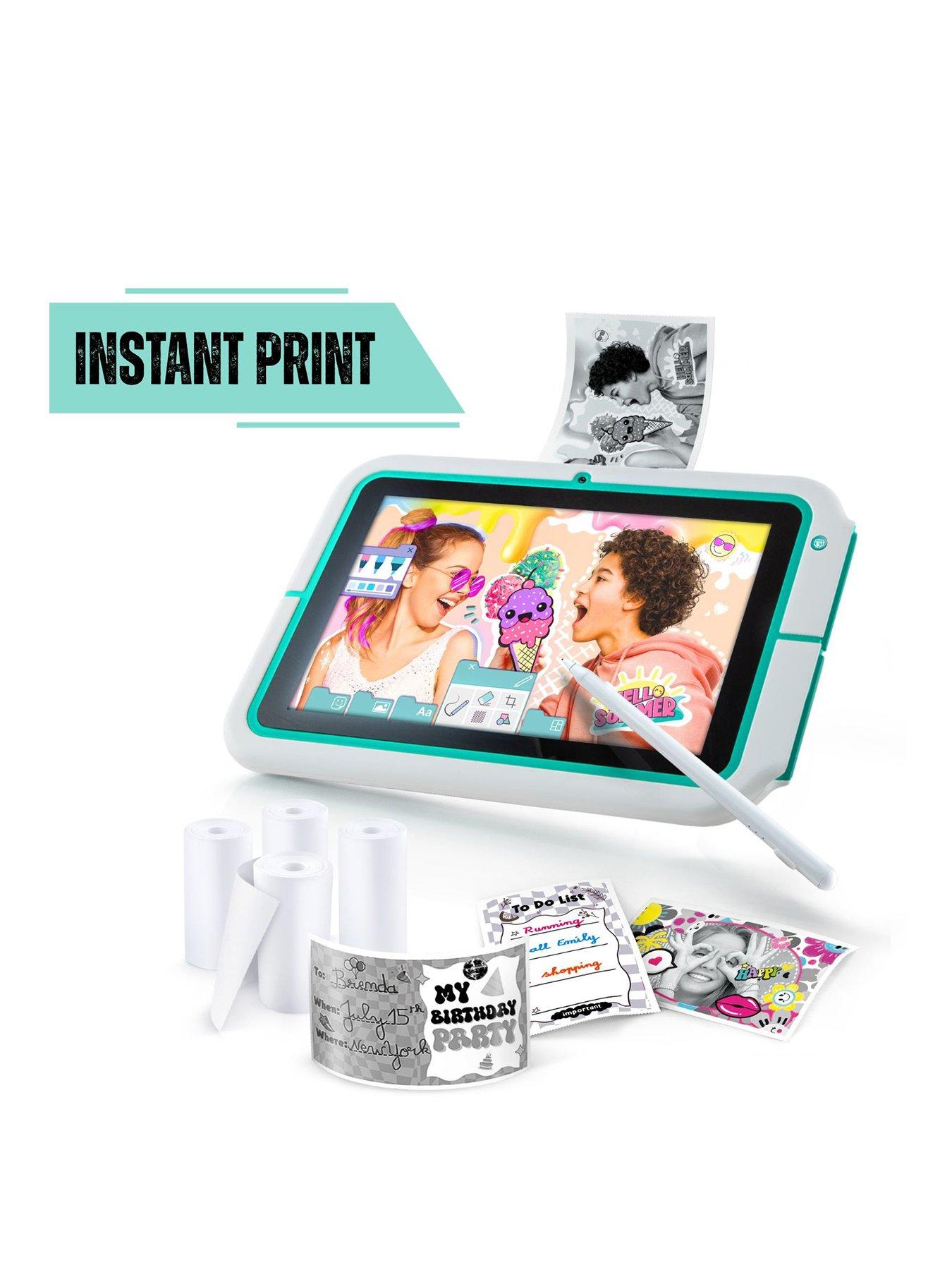 Studio Creator Pad Creator Instant Print 8" Touchscreen Tablet For Kids