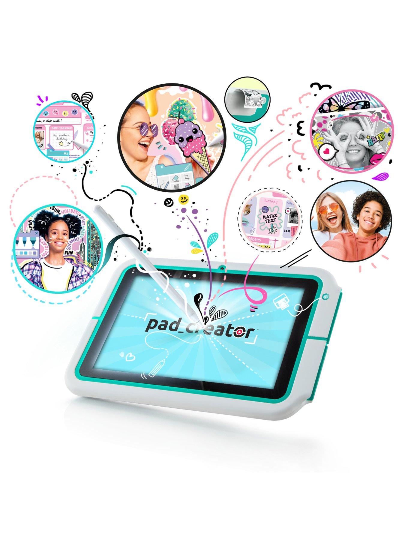 Image 3 of 8 of Studio Creator Pad Creator Instant Print 8" Touchscreen&nbsp;Tablet For Kids