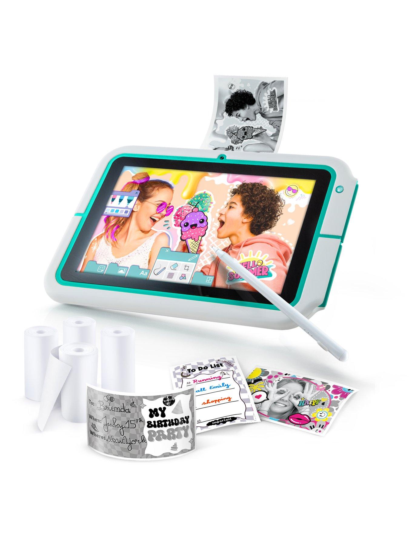 Image 4 of 8 of Studio Creator Pad Creator Instant Print 8" Touchscreen&nbsp;Tablet For Kids