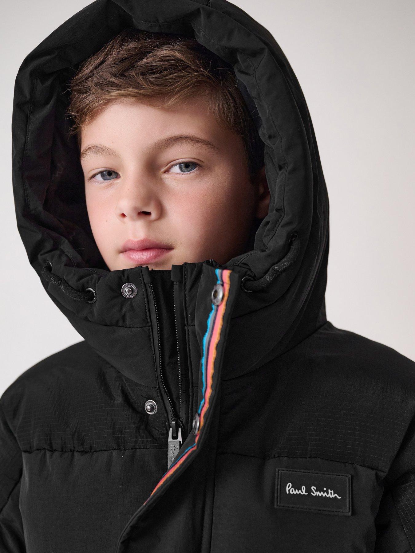Paul Smith Junior Boys Puffer Coat - Black