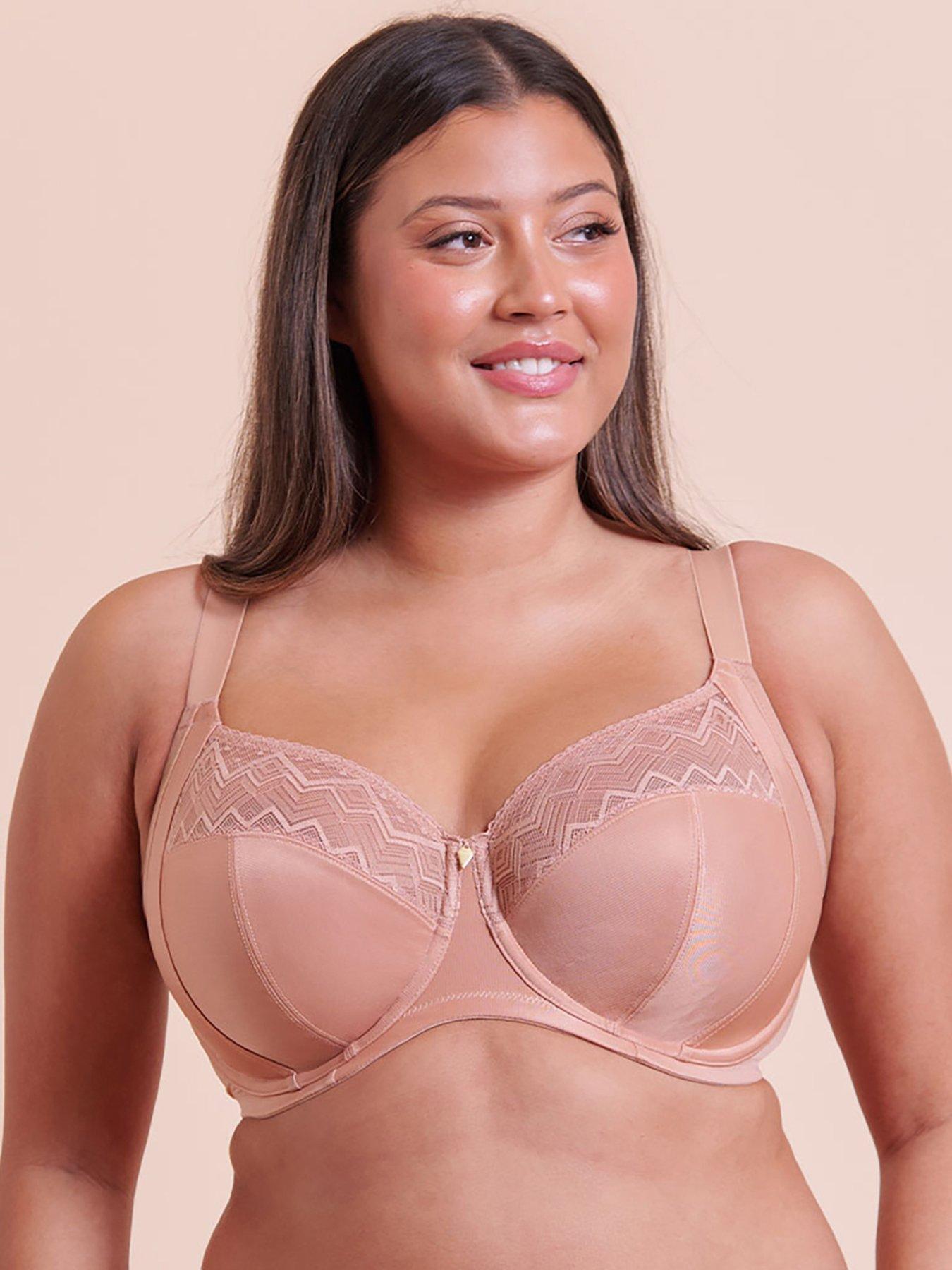 Image 3 of 5 of Curvy Kate Curvy Kate Spotlight Full Cup Side Support Bra Latte