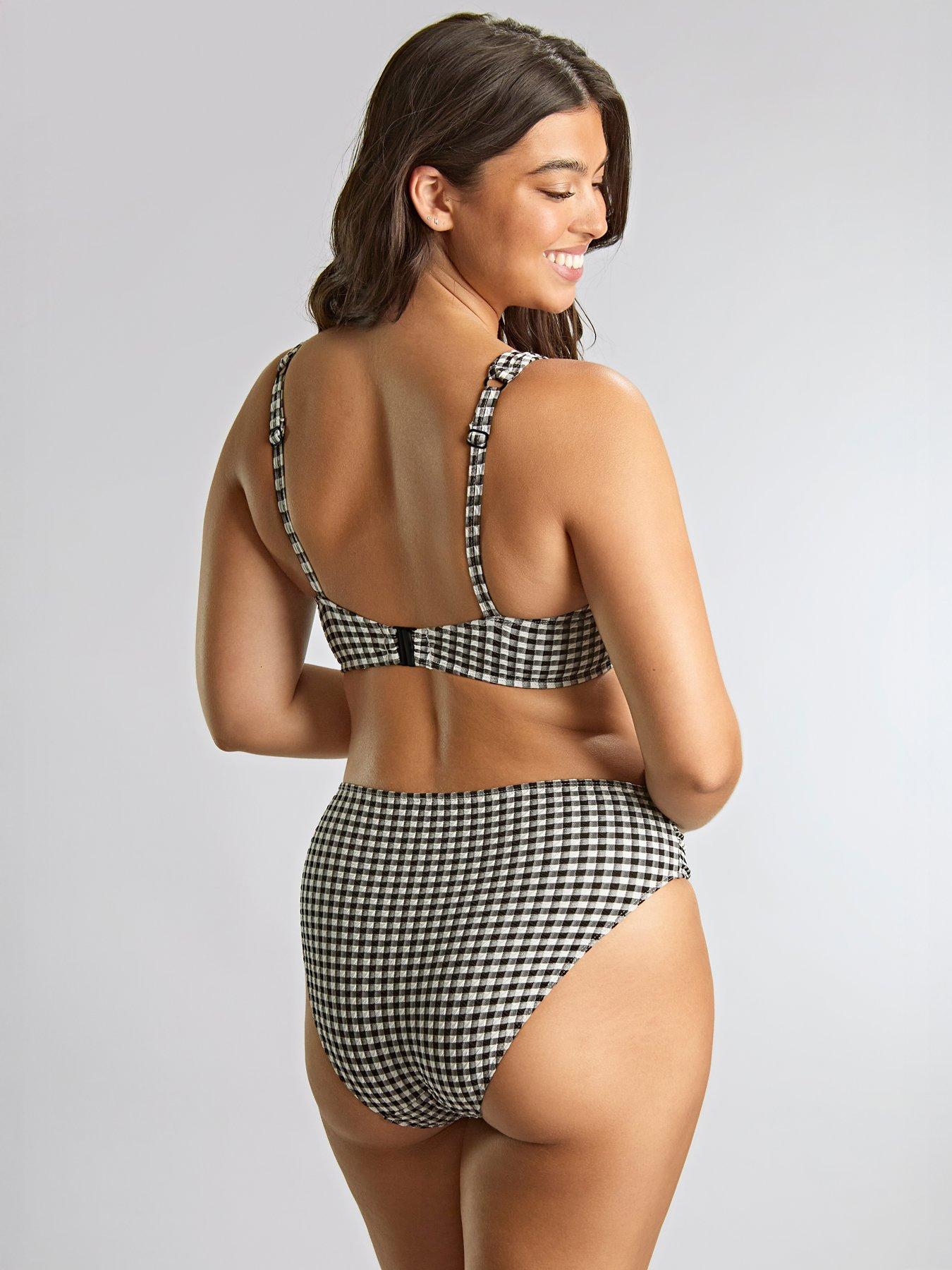 panache-swim-gingham-midi-briefs-gingham-blackstillFront