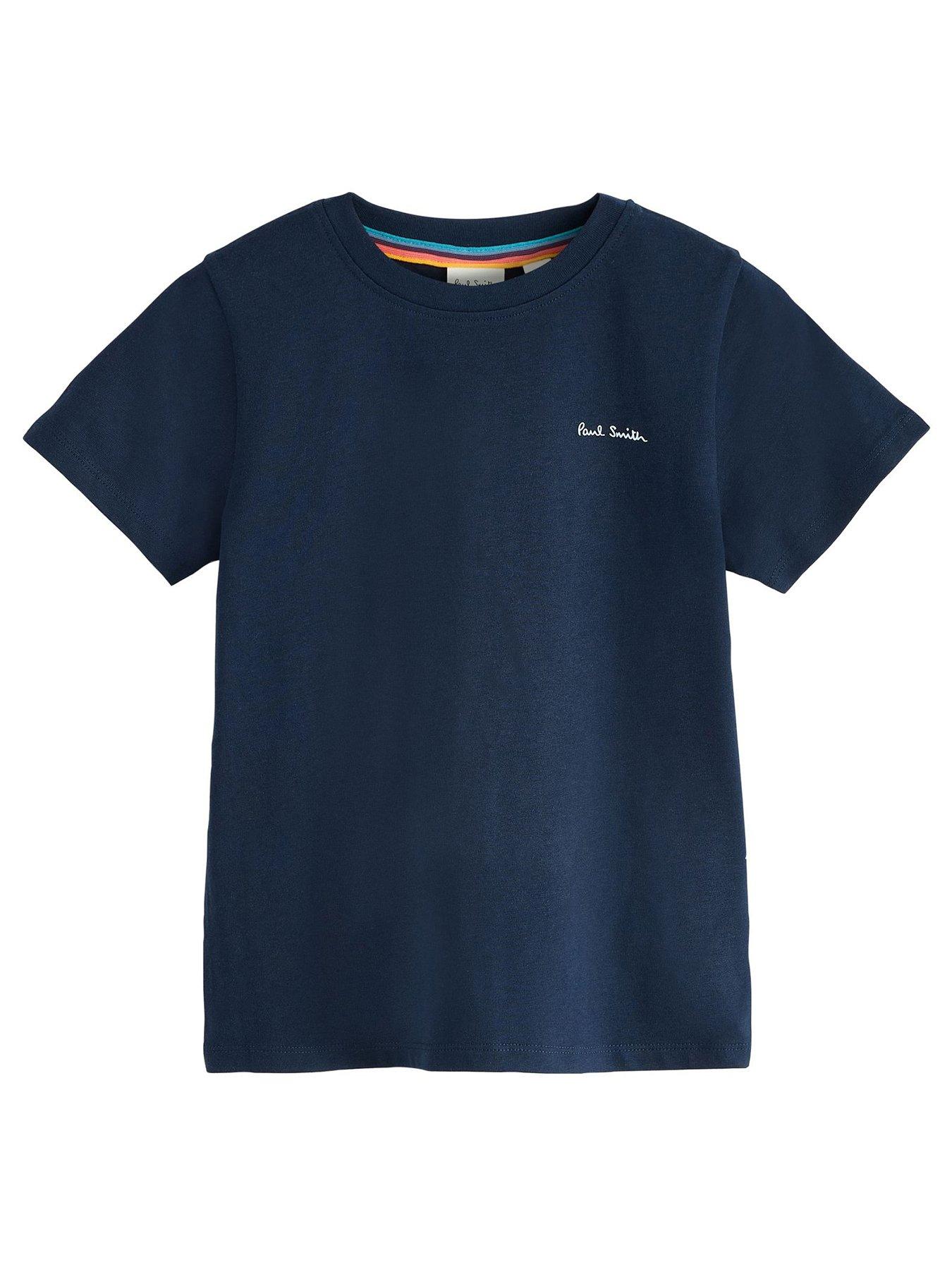 Image 3 of 6 of Paul Smith Junior Boys 3 Pack Script T-shirts - Multi