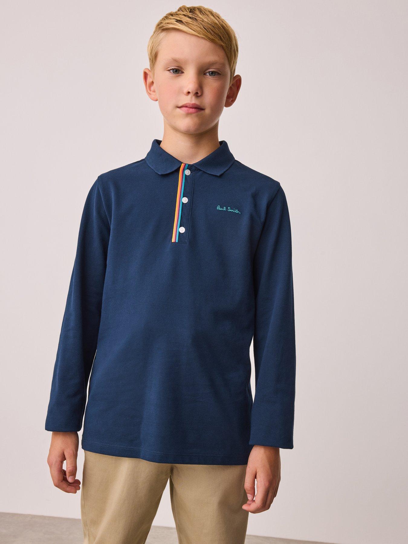 Paul Smith Junior Boys Polo Shirt - Navy