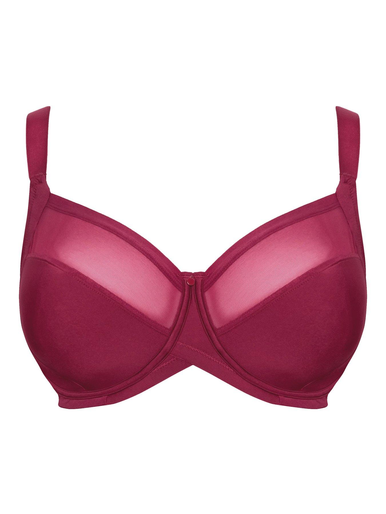 Image 5 of 5 of Curvy Kate Curvy Kate Wonderfully Full Cup Side Support Bra Deep Orchid