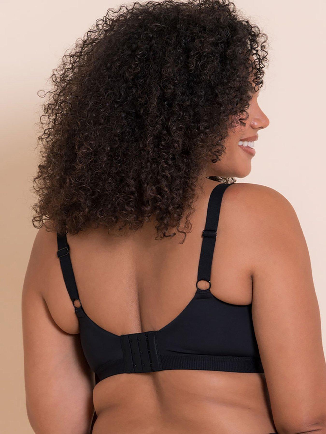 Image 2 of 5 of Curvy Kate Zen Non-Wired Bralette - Black