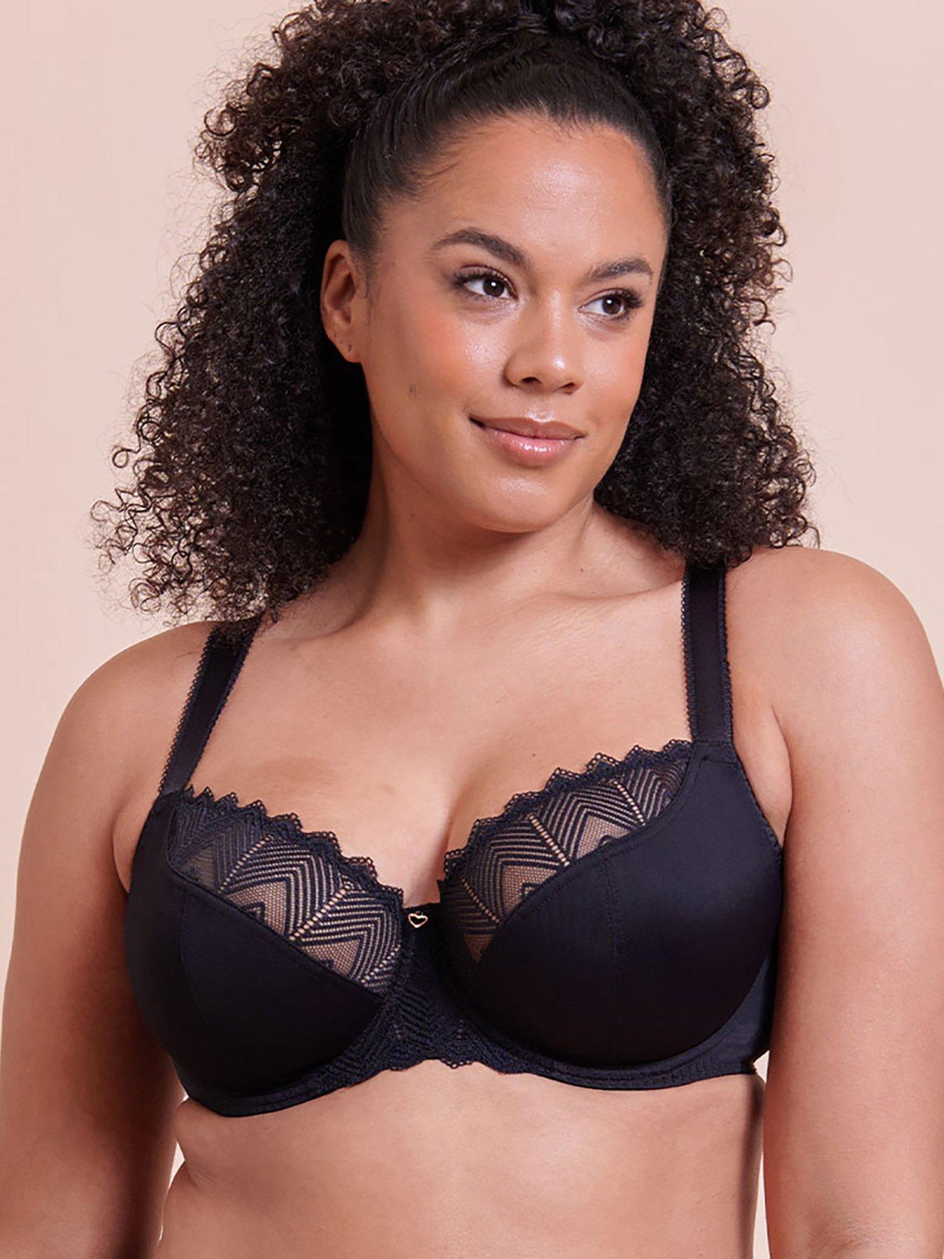 Curvy Kate Curvy Kate Wild One Balcony Bra Black