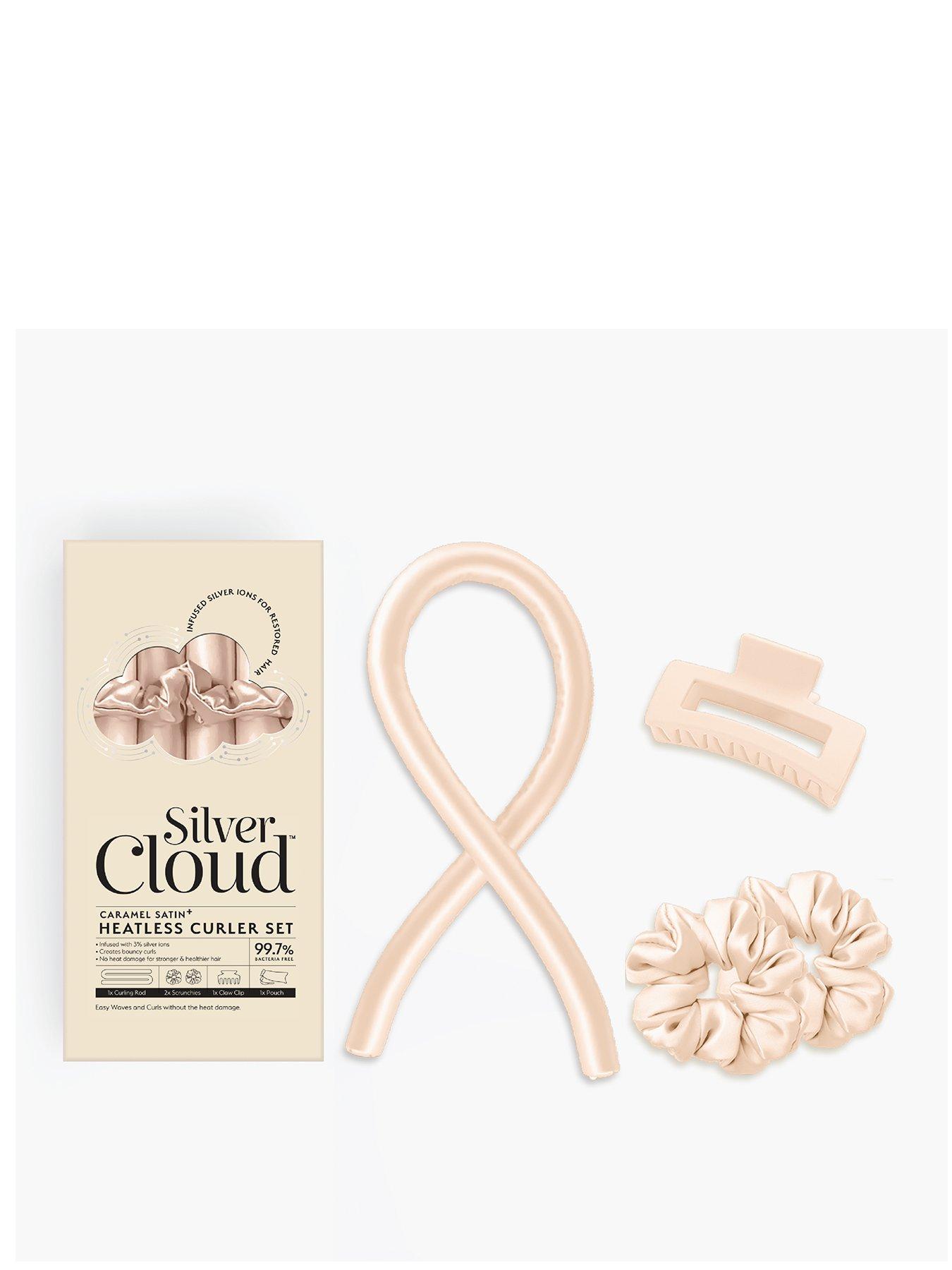 Silver Cloud Caramel Heatless Curlers