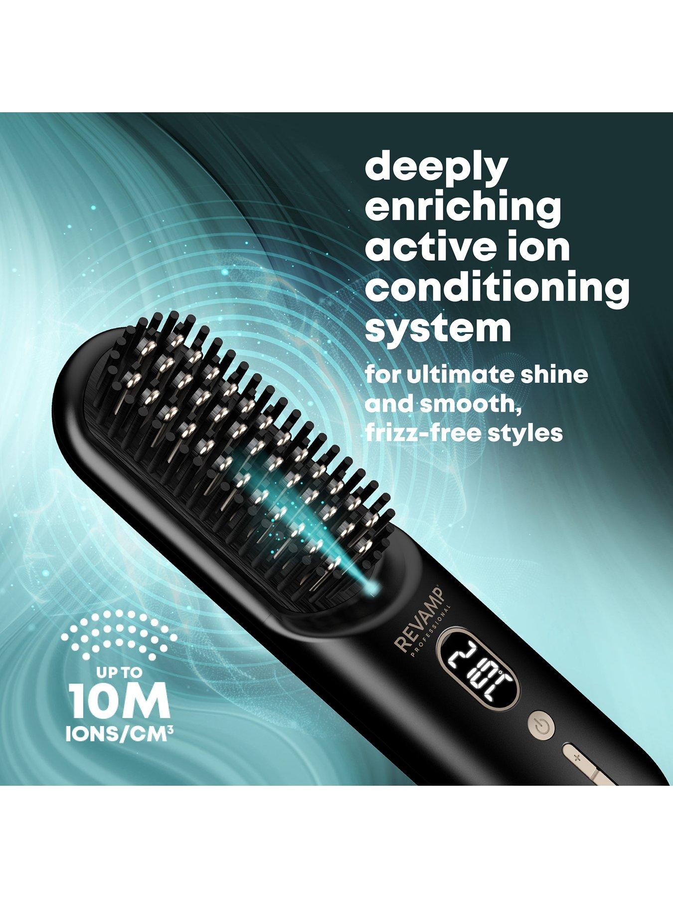 Image 3 of 8 of Revamp Straight &amp; Go Ionic Cordless Hot Brush