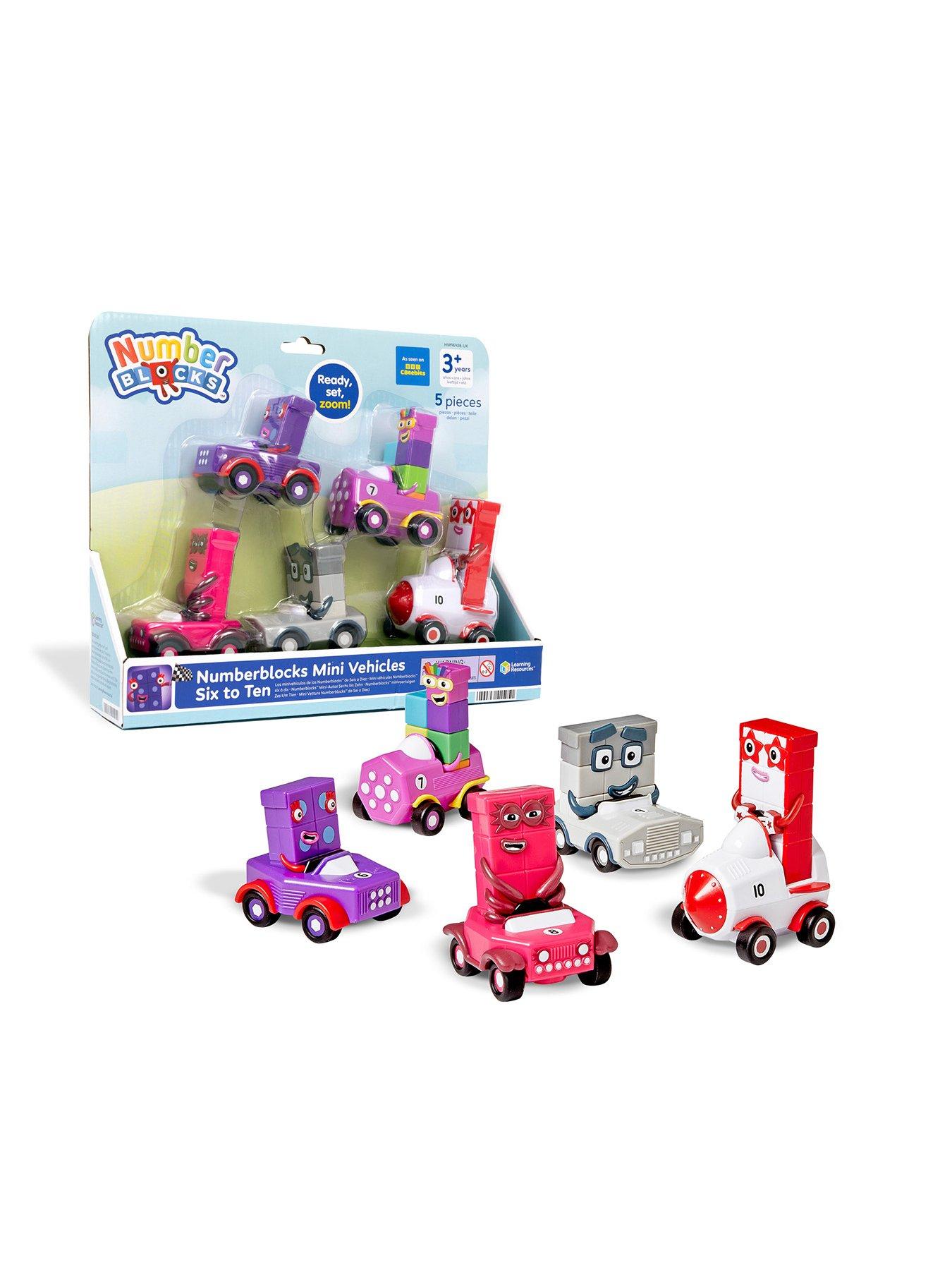 LEARNING RESOURCES NUMBERBLOCKS Mini Vehículos Seis A Diez Juguete Coches para N EUR 42,19 - ES