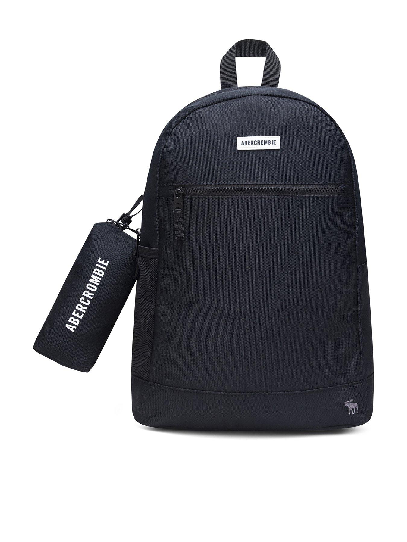 Abercrombie & Fitch Boys Pencil Bag Backpack - Black