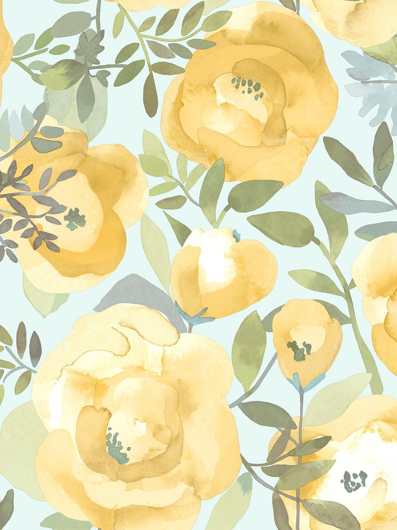 Image 2 of 4 of NuWallpaper Nuwallpaper Self Adhesive Peachy Keen - Yellow