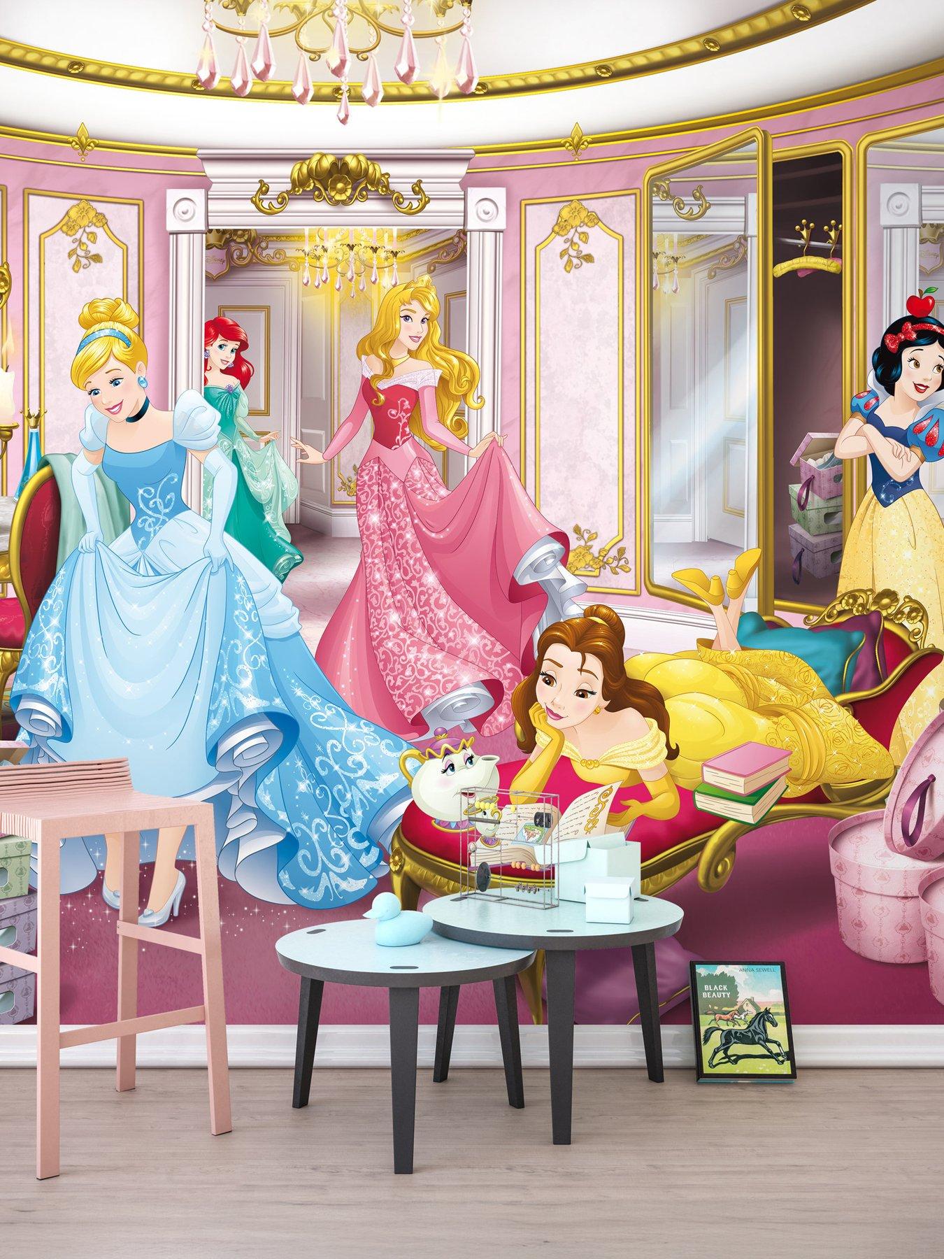 Image 1 of 3 of Komar Mural Disney Princess Mirror