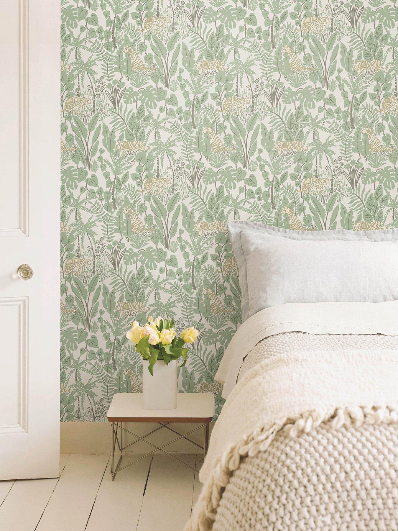 NuWallpaper Nuwallpaper Self Adhesive Maynard - Green