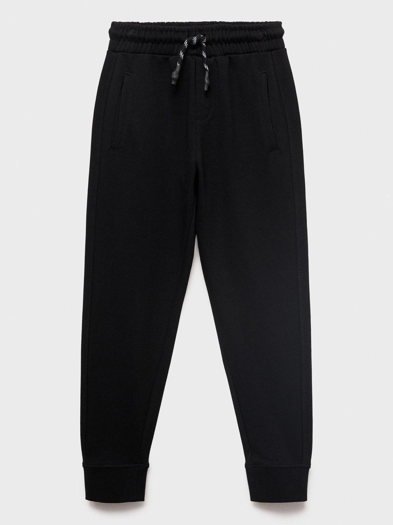 mango-boys-joggers-blackstillFront