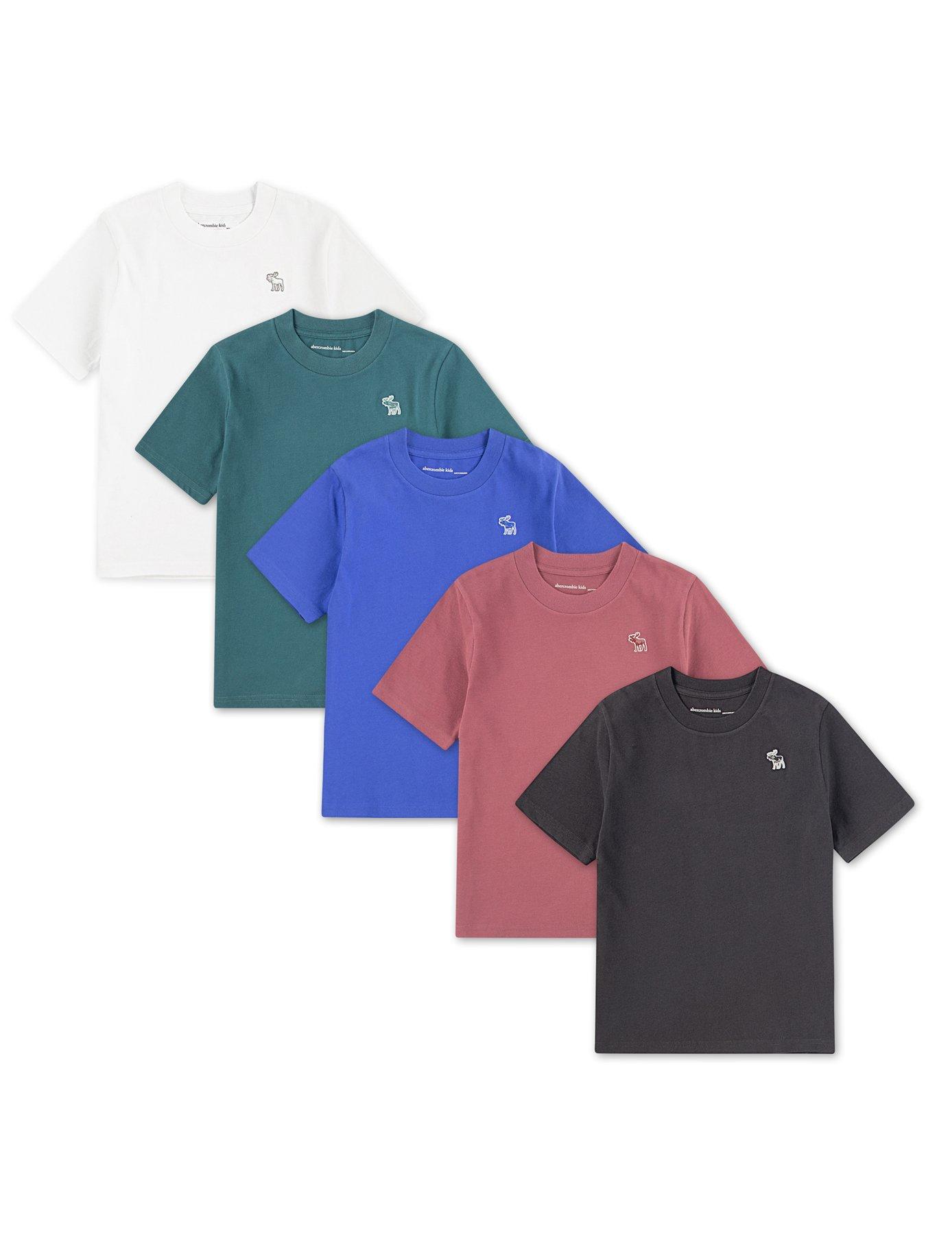 abercrombie-fitch-boys-5-pack-short-sleeve-t-shirts-black