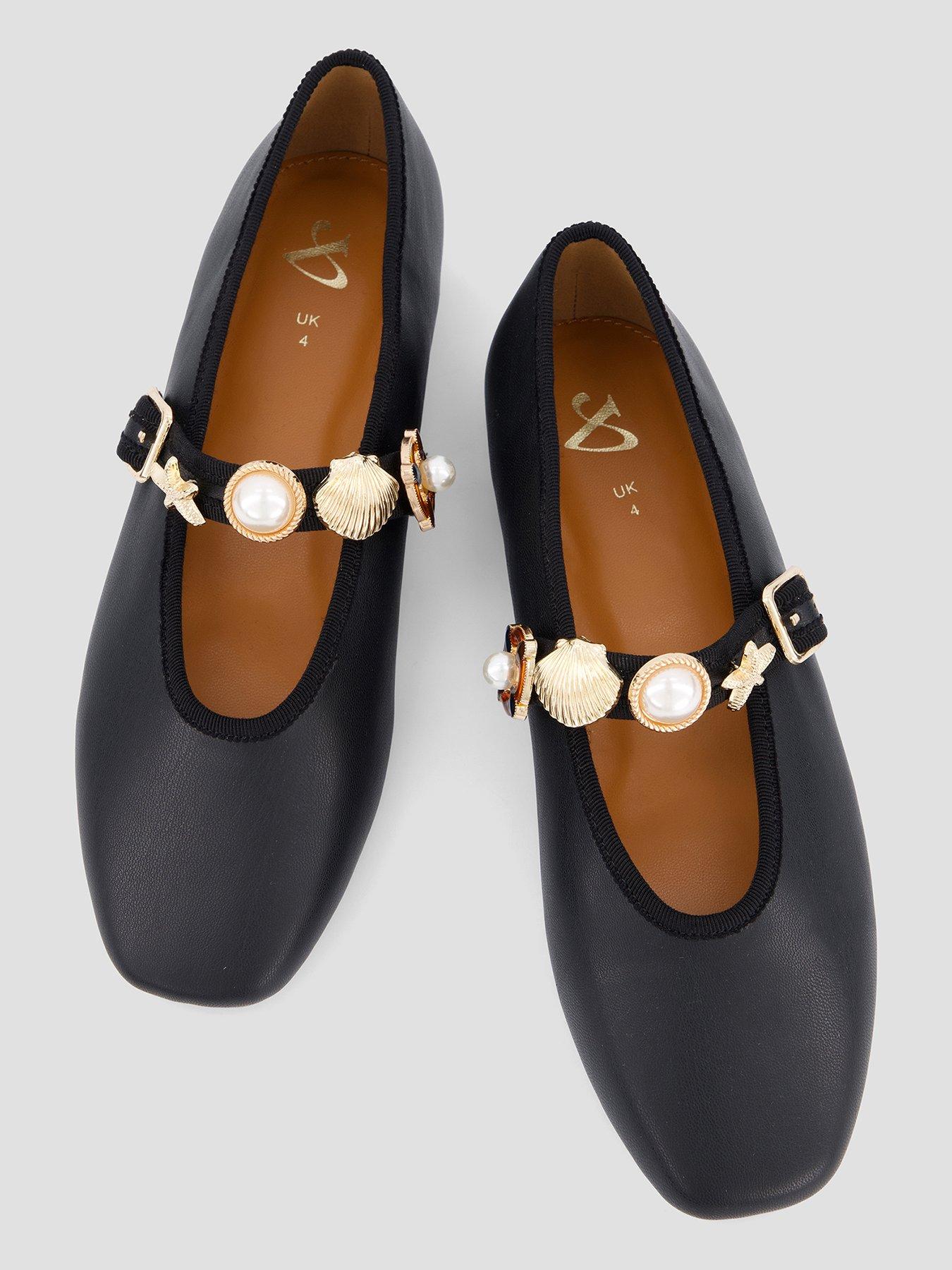 the-very-collection-beaded-ballet-flat-shoe-blackoutfit