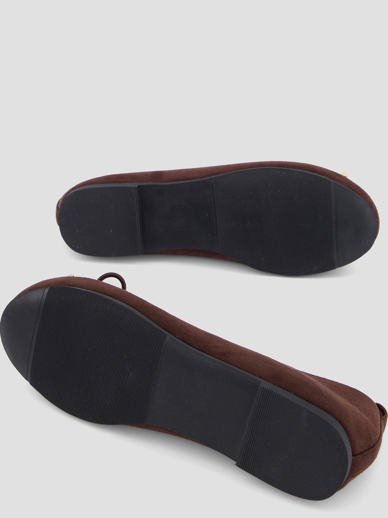 the-very-collection-extra-wide-fit-ballet-flat-shoe-browndetail