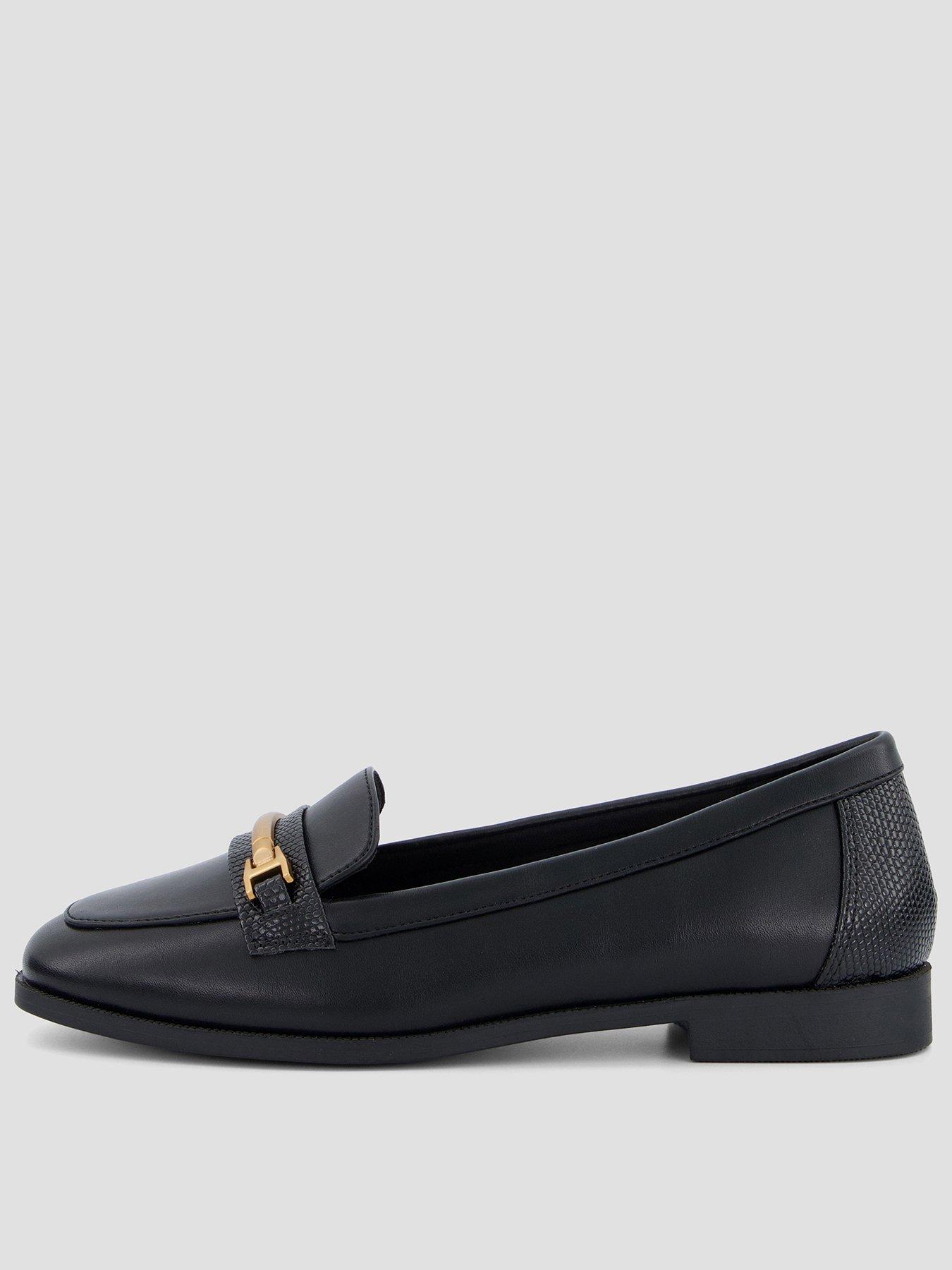 Image 2 of 7 of The Very Collection Wide Fit Loafer - Black