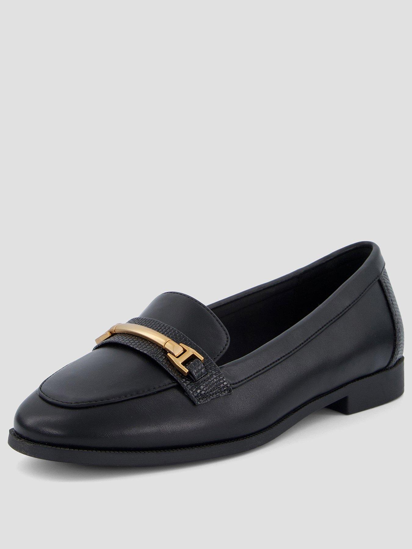 Image 3 of 7 of The Very Collection Wide Fit Loafer - Black
