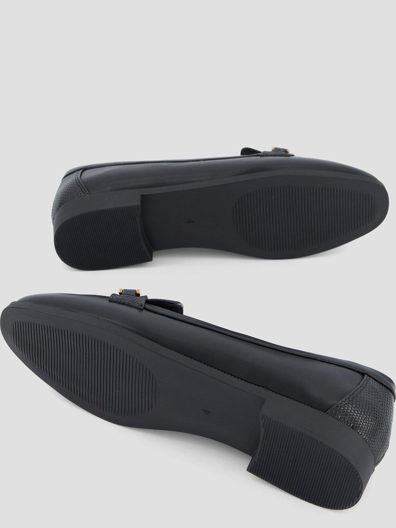 Image 5 of 7 of The Very Collection Wide Fit Loafer - Black