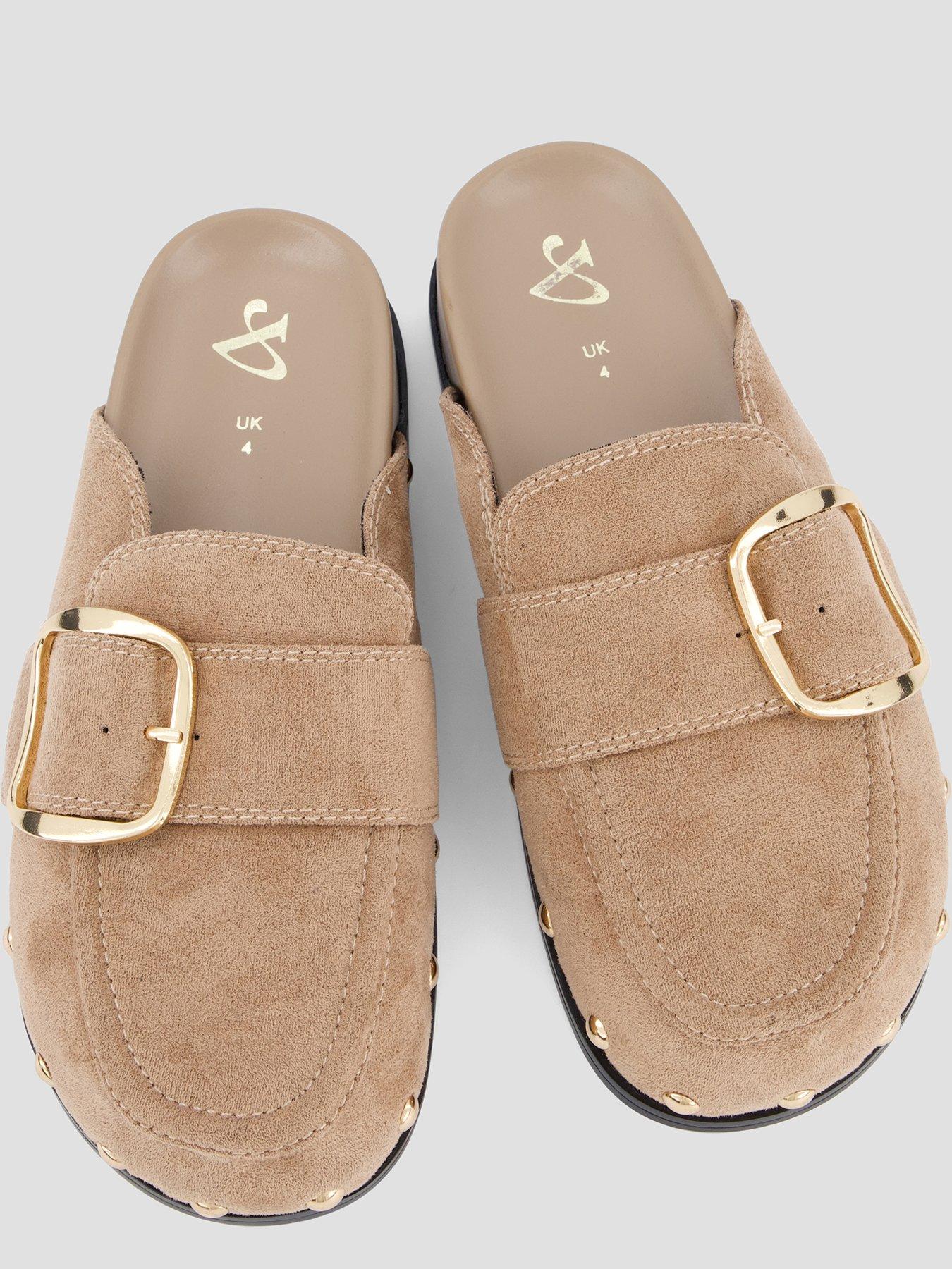 the-very-collection-wide-fit-studded-mule-brownoutfit