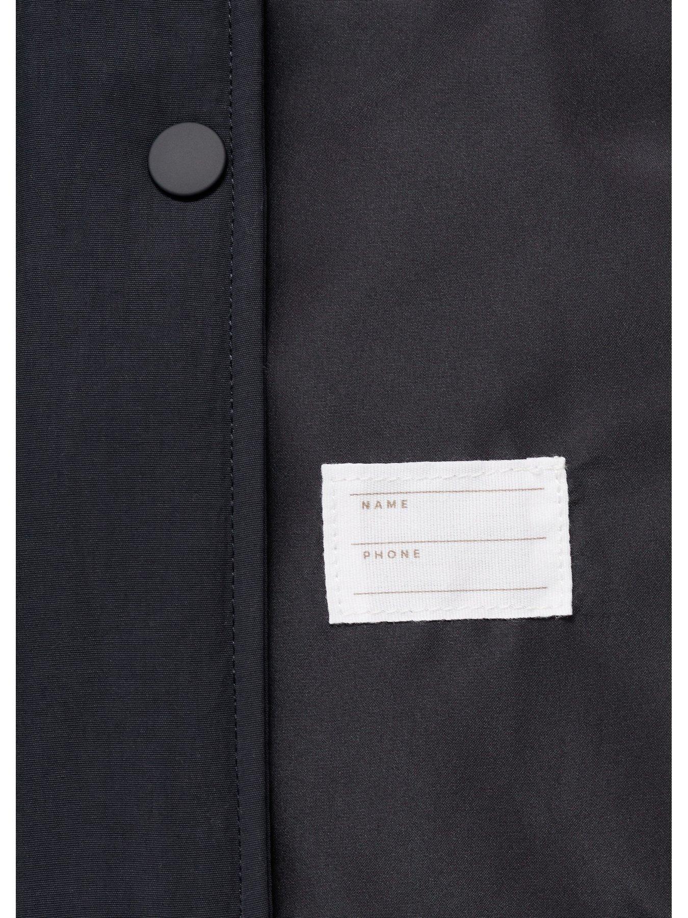 mango-girls-oversized-jacket-navydetail