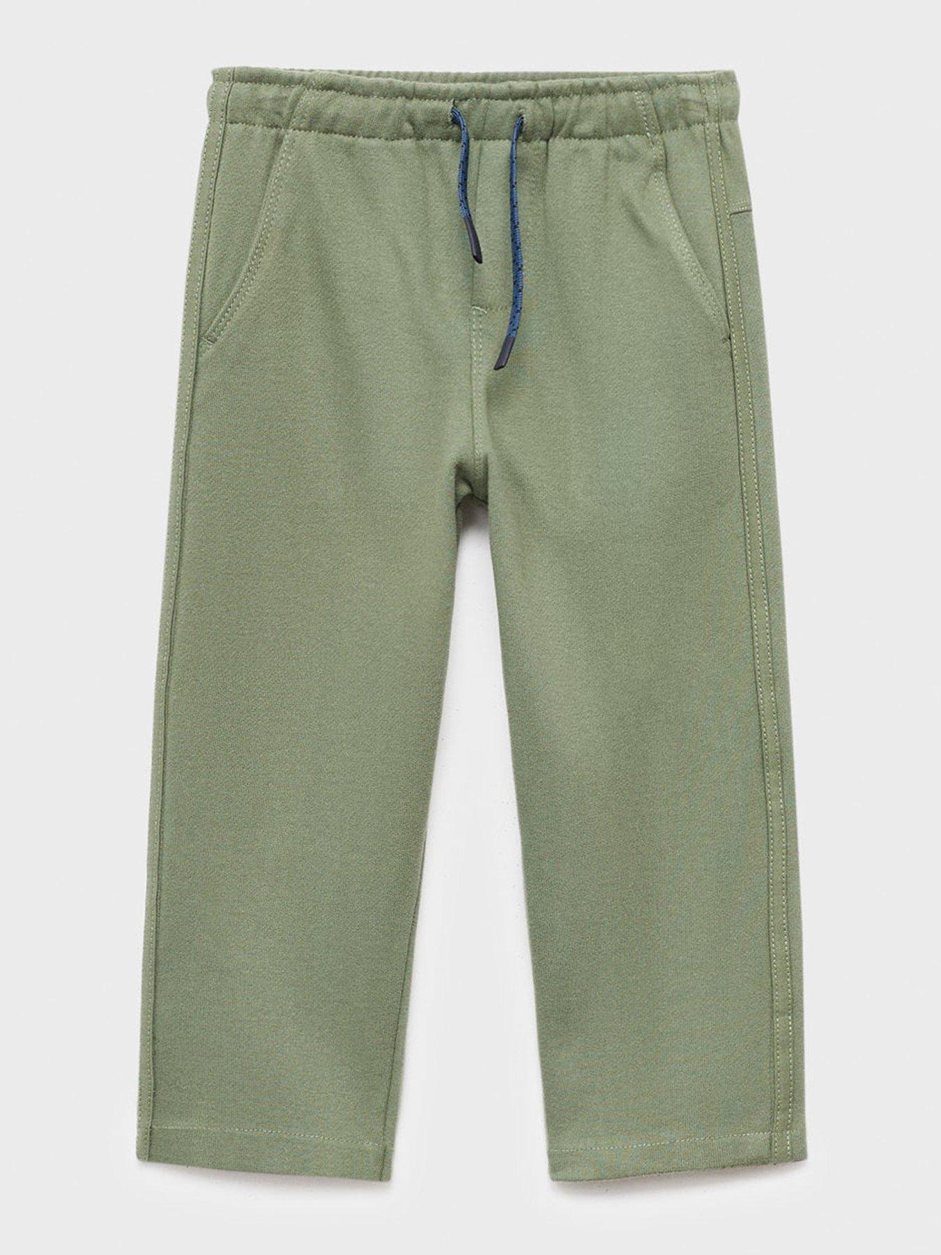 Mango Younger Boys Soho Straight Leg Co-Ord Joggers - Green
