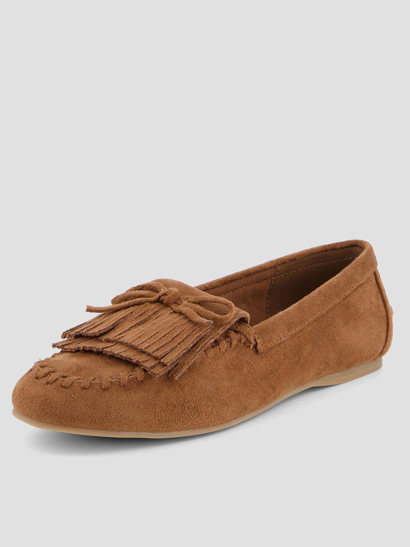 Image 1 of 7 of The Very Collection Tassel Moccasin Loafer Shoe